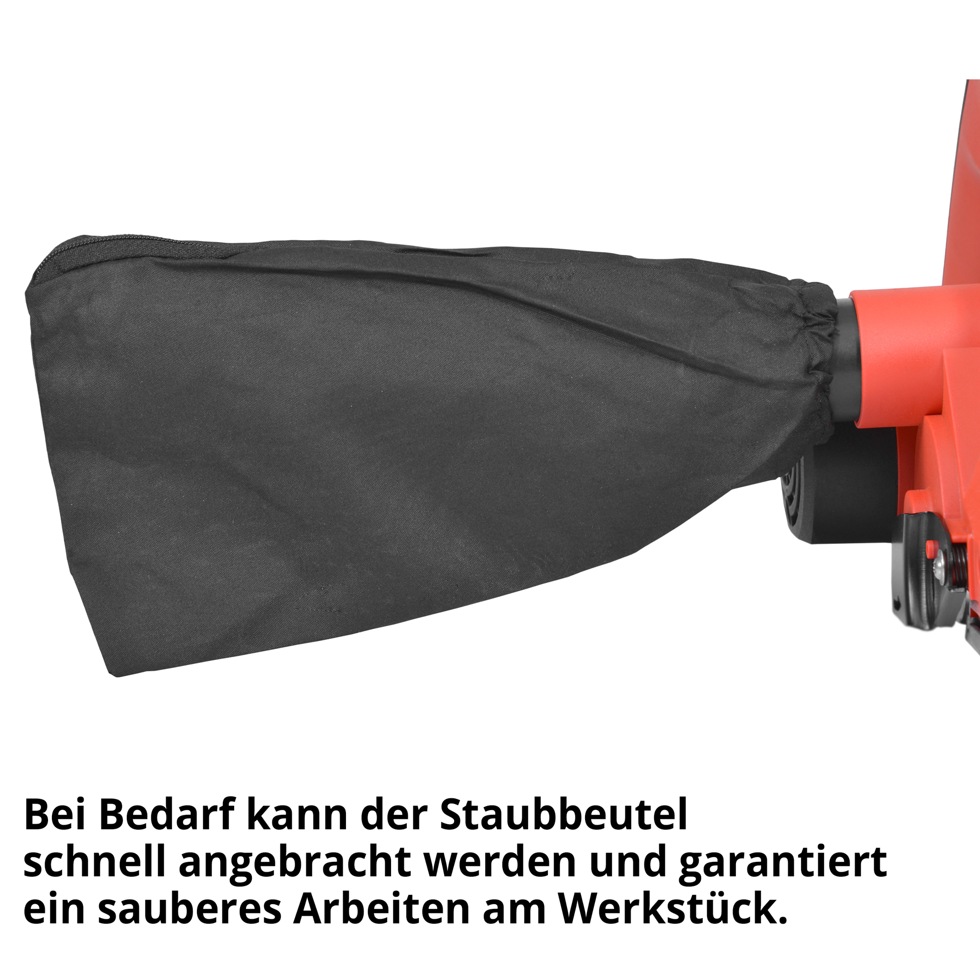 Sauberes arbeiten mit Elektrohobel dank Staubbeutel 