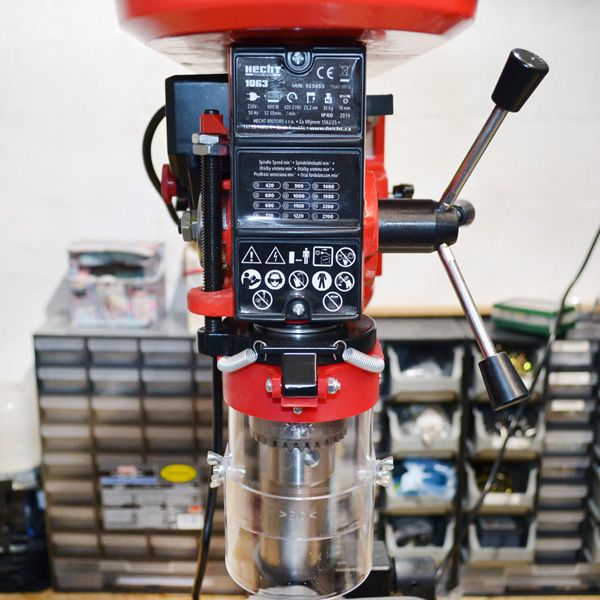 HECHT Standbohrmaschine »1063« Standbohrmaschine mit Bedienelementen für Kontrolle 