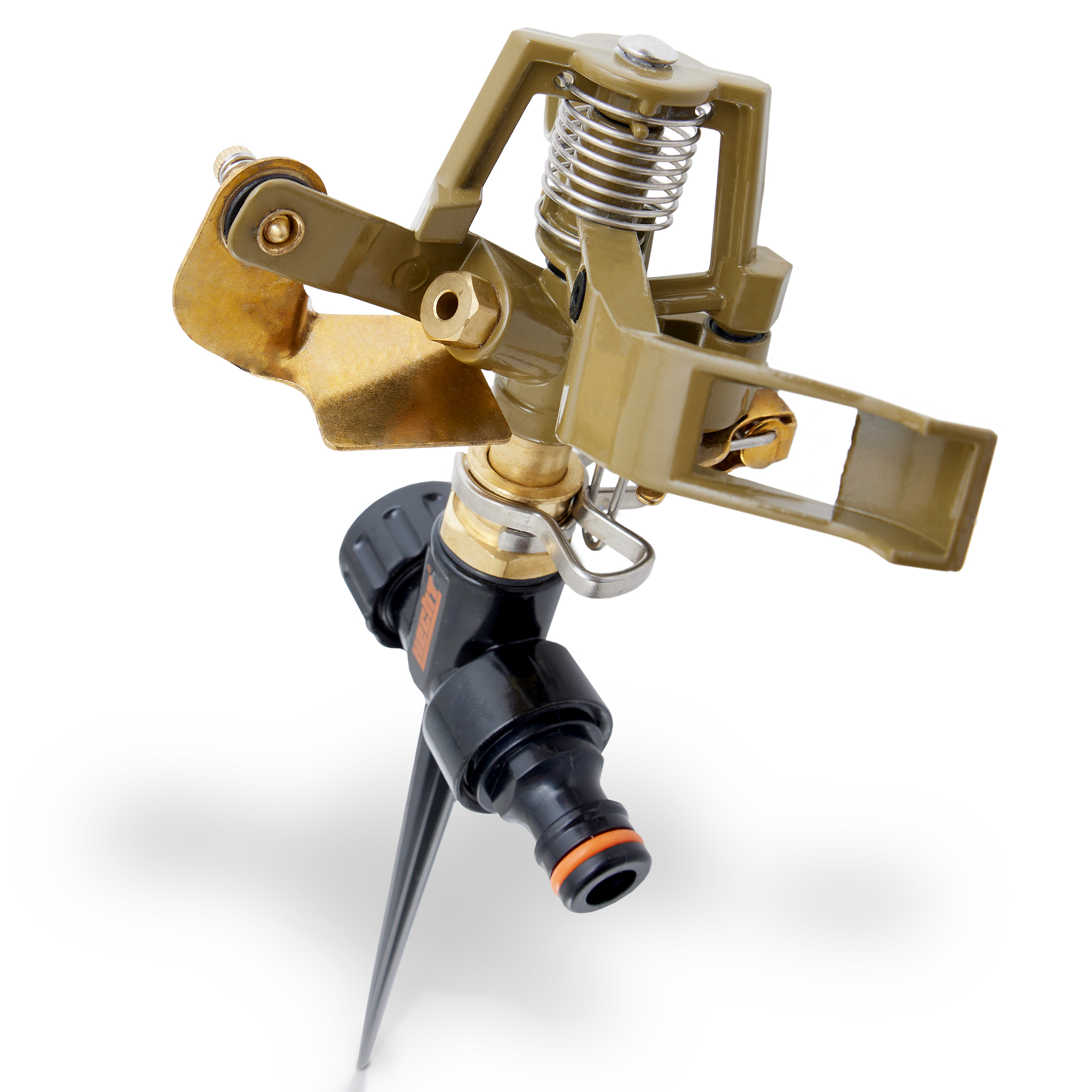 Hecht Impulsregner mit 160 mm Erdspieß und 480 Liter wasserdurchlauf die Stunde  