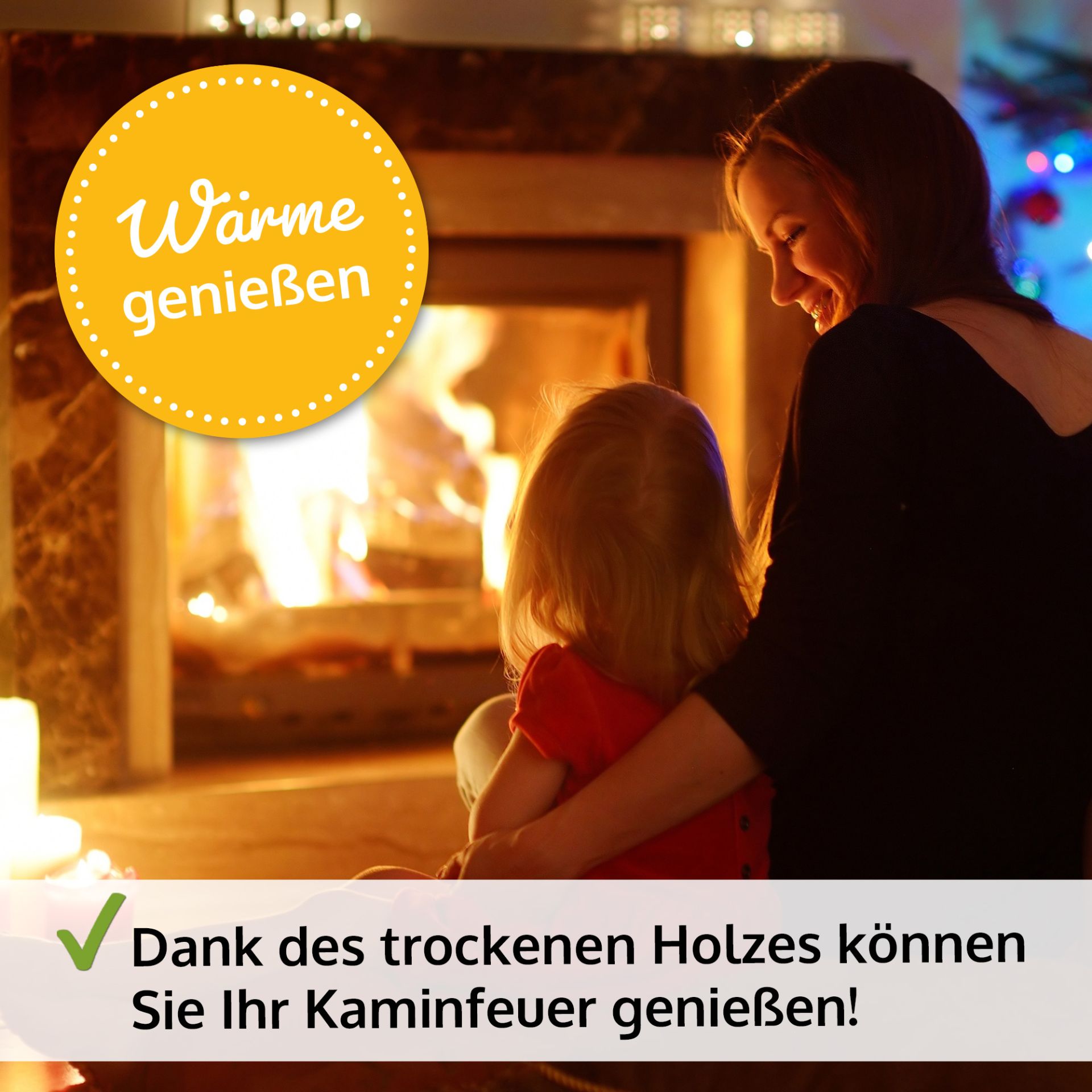 Brennholzregal Fire; gutes Feuer dank trockenem Holz