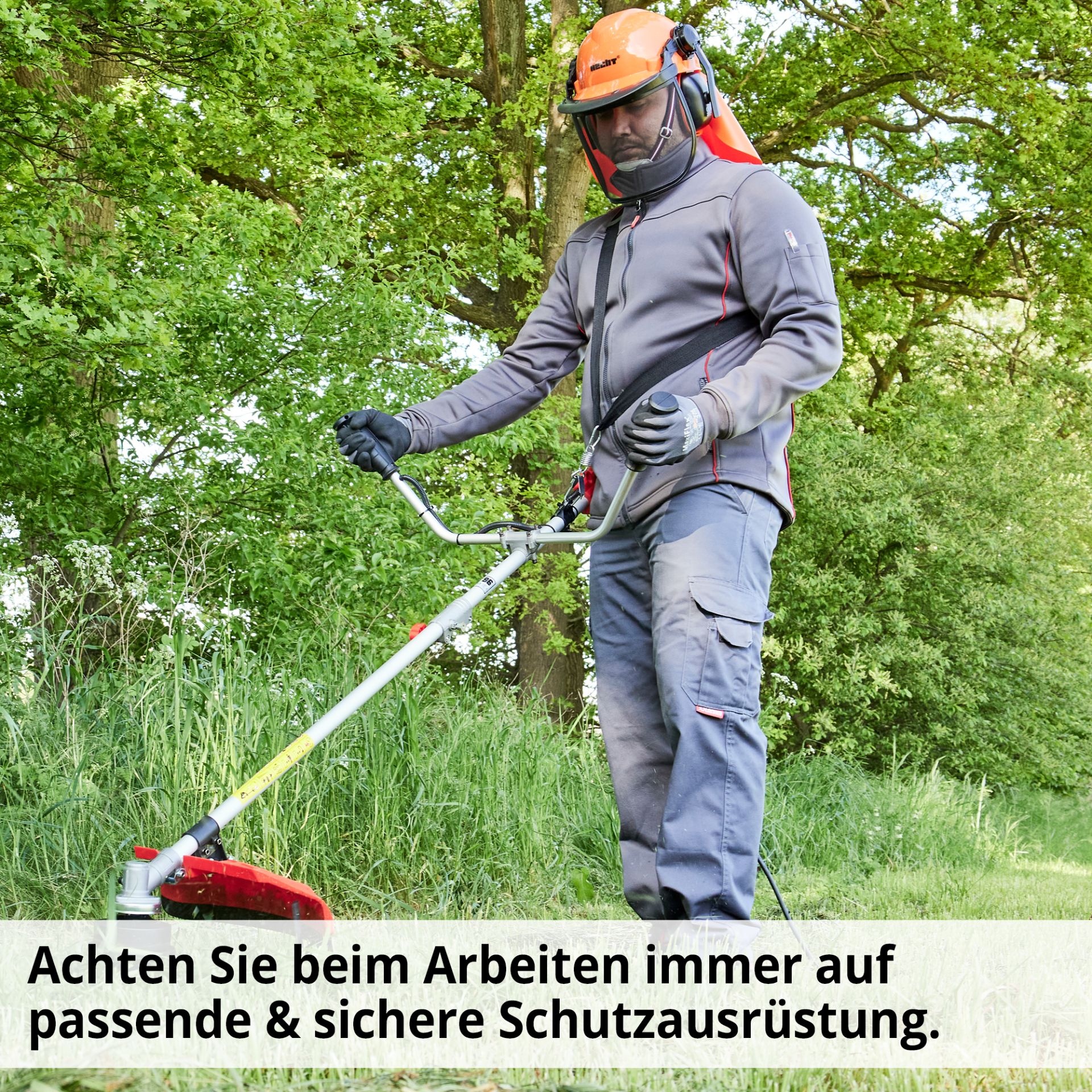 HECHT Elektro Freischneider 1445 Elektro Freischneider Sicherheitshinweise