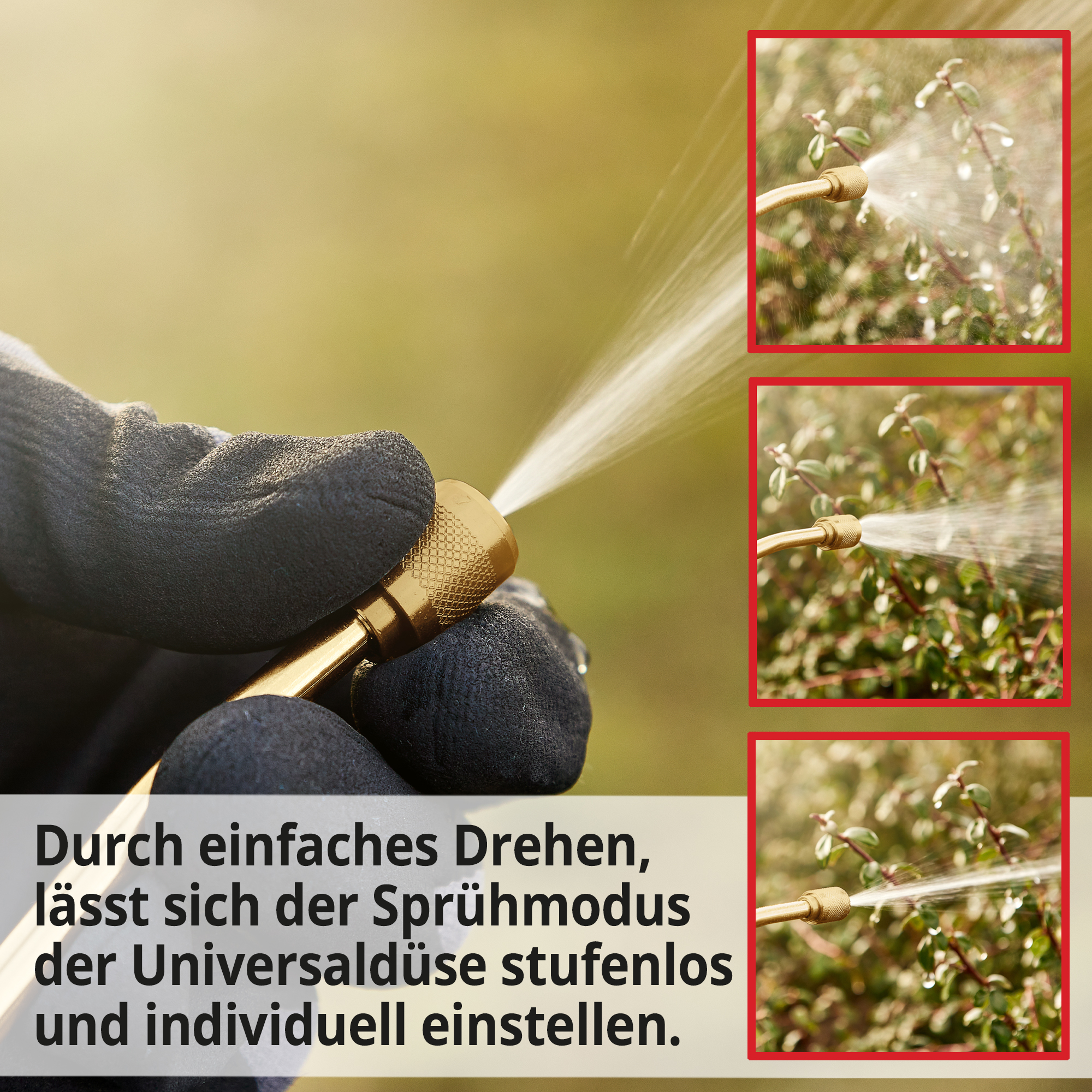 HECHT Drucksprüher 4500 Drucksprüher mit verstellbarem Sprühmodus 