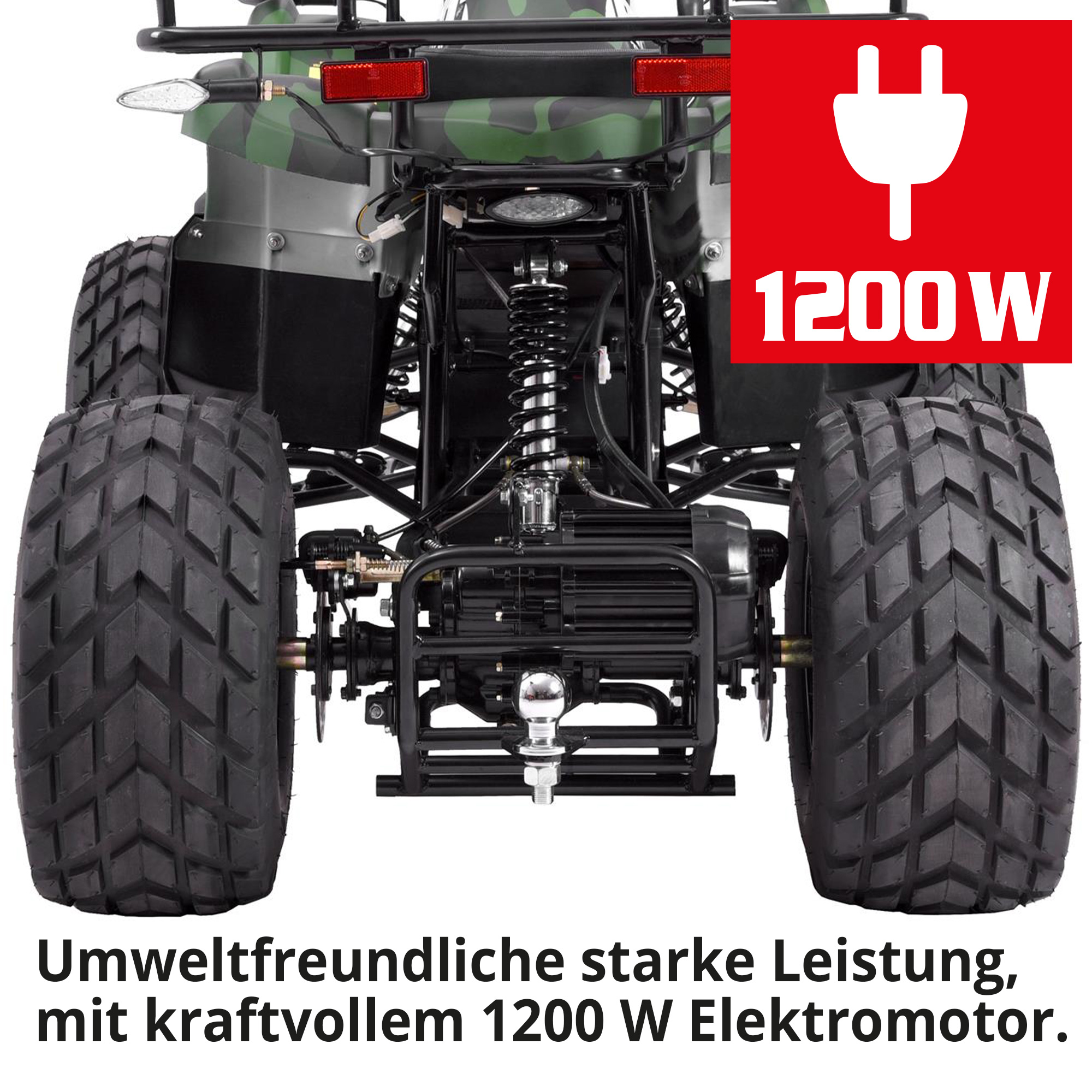 HECHT Elektro-Quad Army 56155  Elektro-Quad mit starkem Elektromotor HECHT Elektro-Quad Army 56155  Elektro-Quad mit starkem Elektromotor