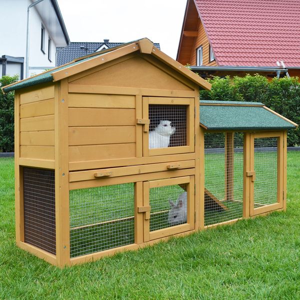Hasenstall Villa großer Hasenstall mehrstöckig Zooprinz