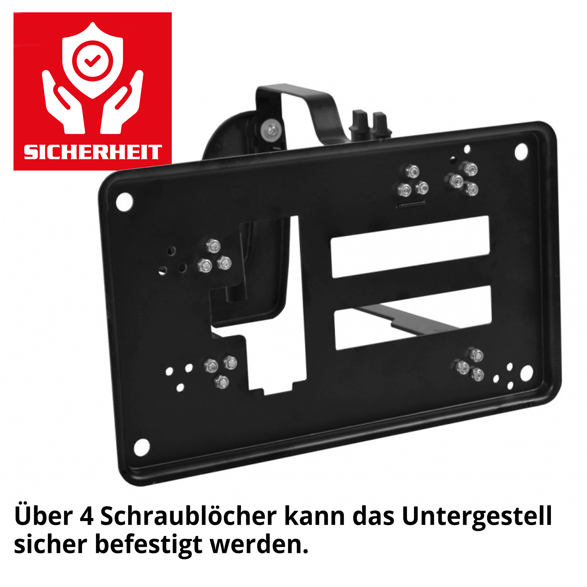 Hobeltisch;  4 Schraublöcher im Gestell