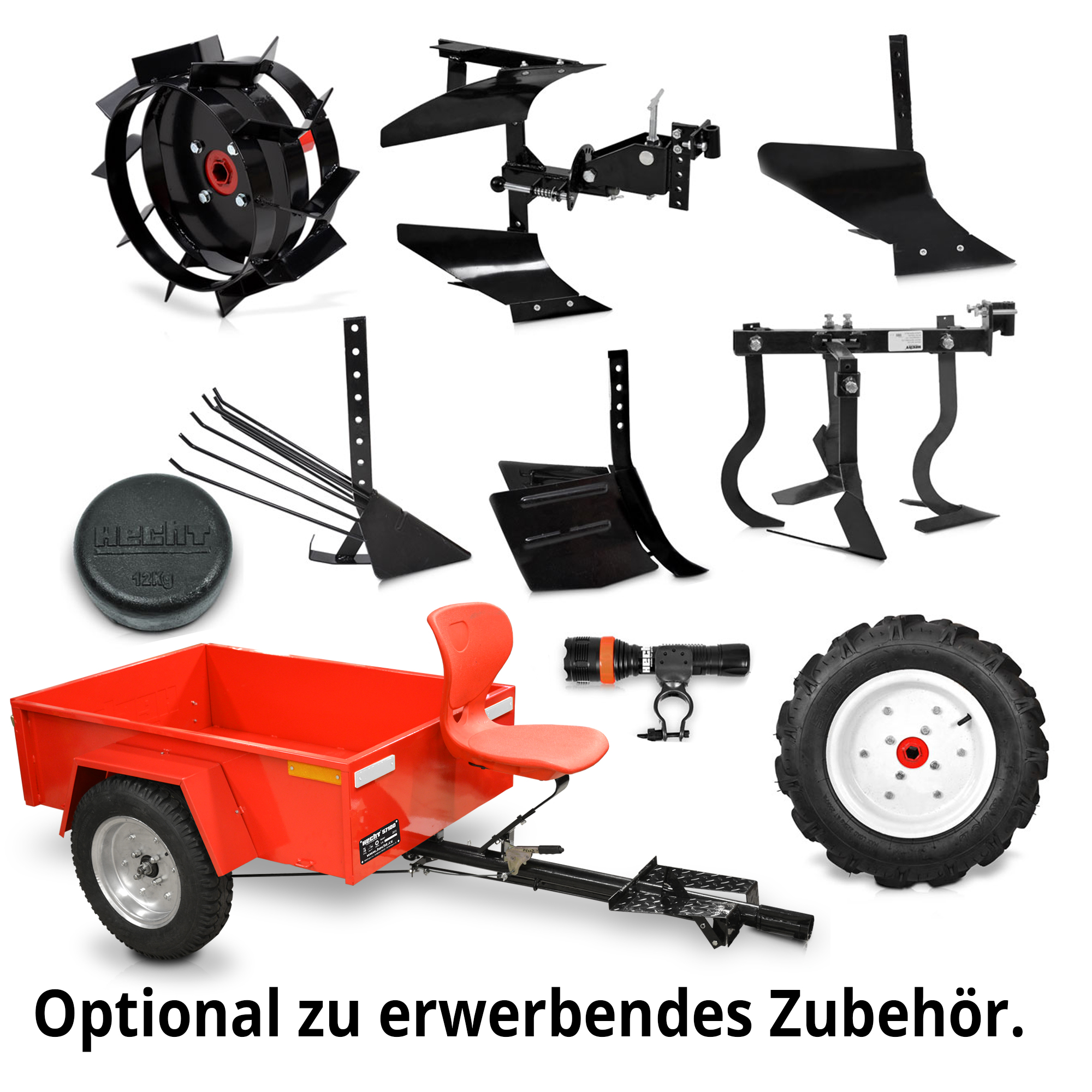 HECHT Benzin Gartenfräse »7100« Benzin-Gartenfräse mit vielem optionalem Zubehör HECHT Benzin Gartenfräse »7100« Benzin-Gartenfräse mit vielem optionalem Zubehör