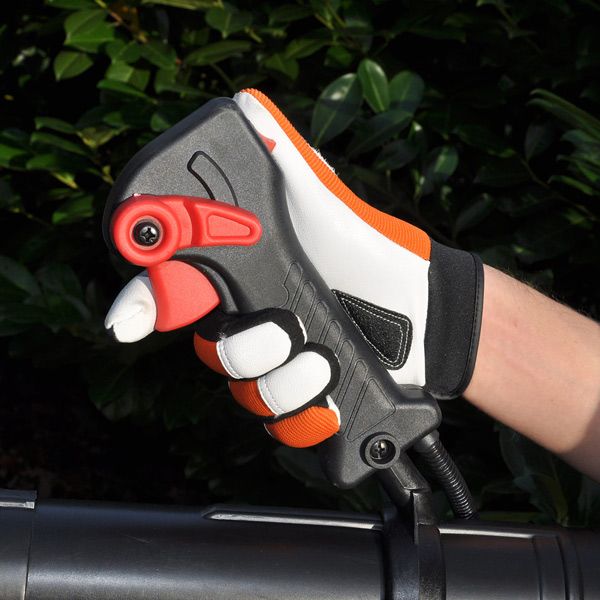 Gartenbläser mitergonomischen Griff für leichtes arbeiten 