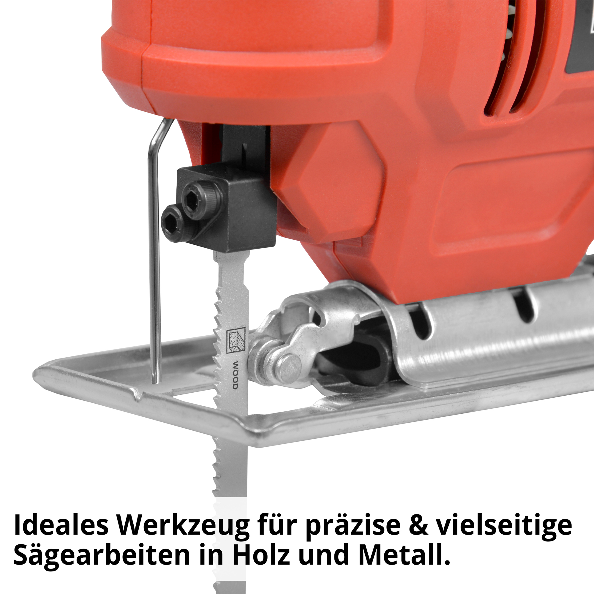 HECHT 1541 Stichsäge; Ideales Werkzeug für präzise & vielseitige Sägearbeiten in Holz und Metall