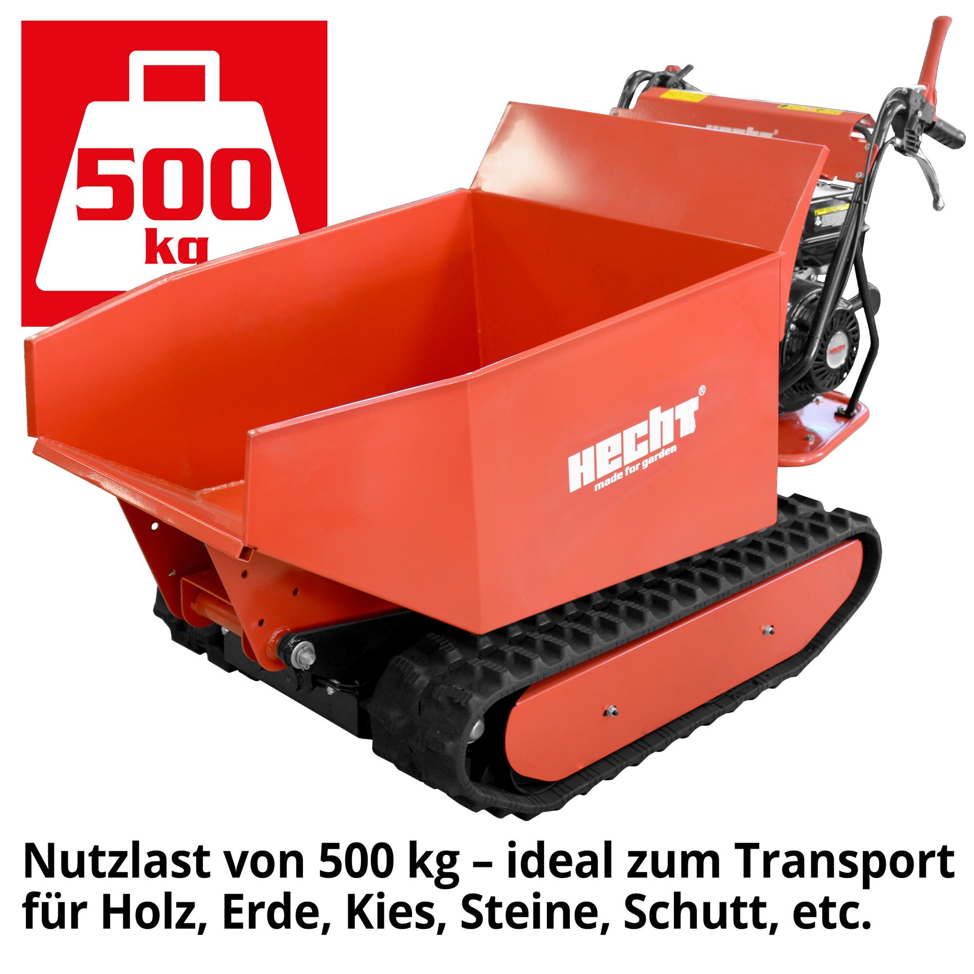 HECHT Raupendumper »2950« raupe mit hoher Nutzlast