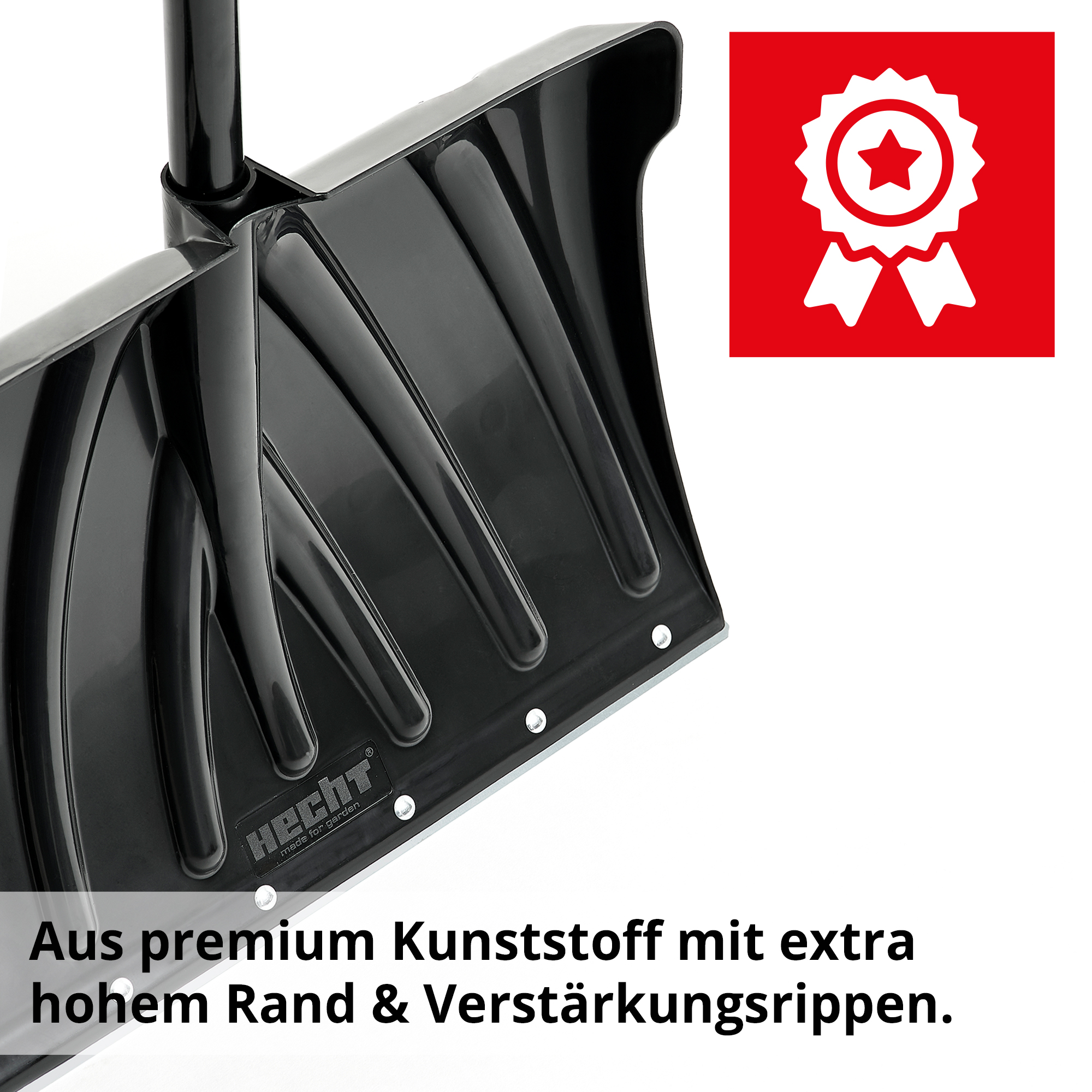 HECHT Schneeschaufel 460 GT Schneeschaufel aus hochwertigem Kunststoff