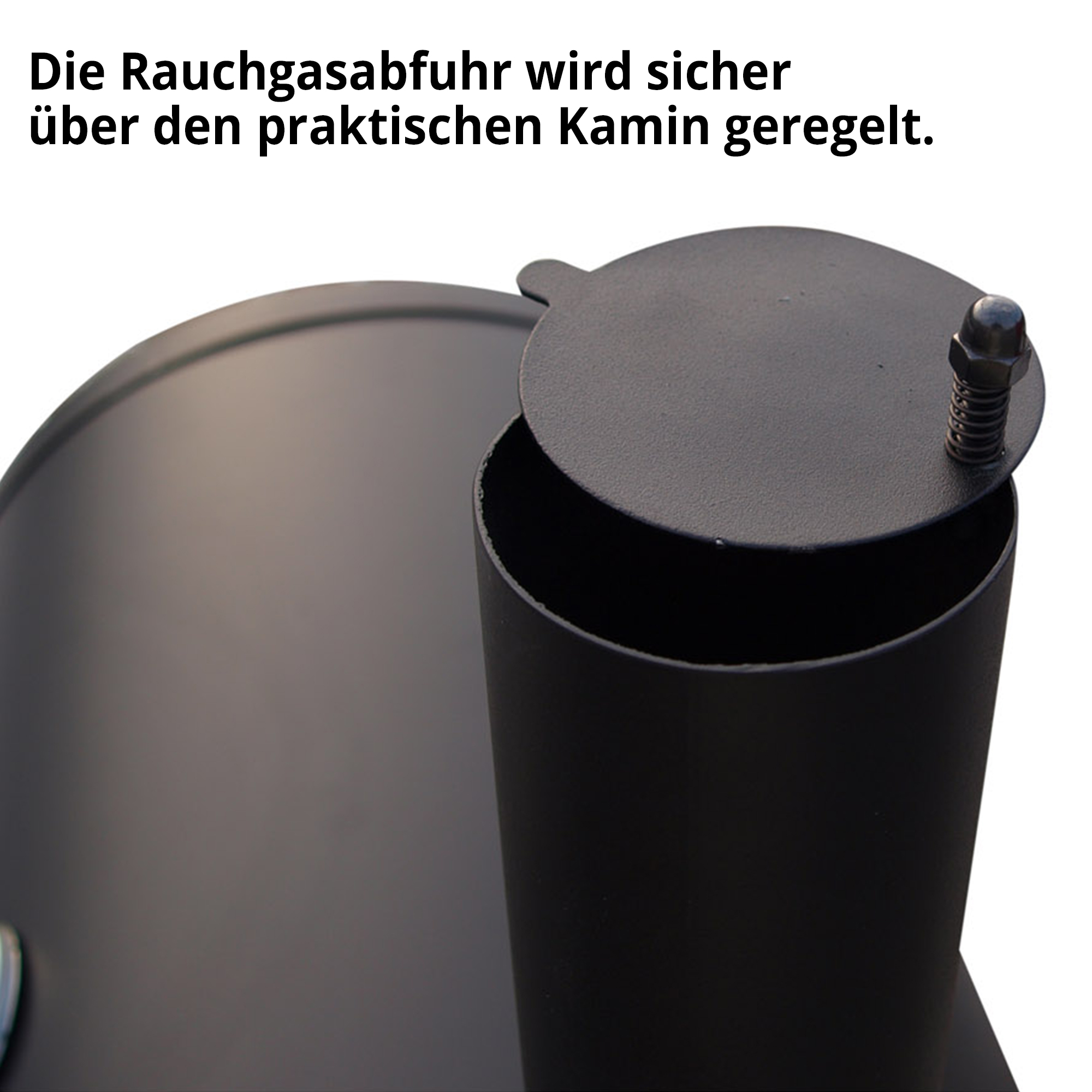 HECHT Luxus Smoker Grill »Sentinel« Luxus Grill mit kamin