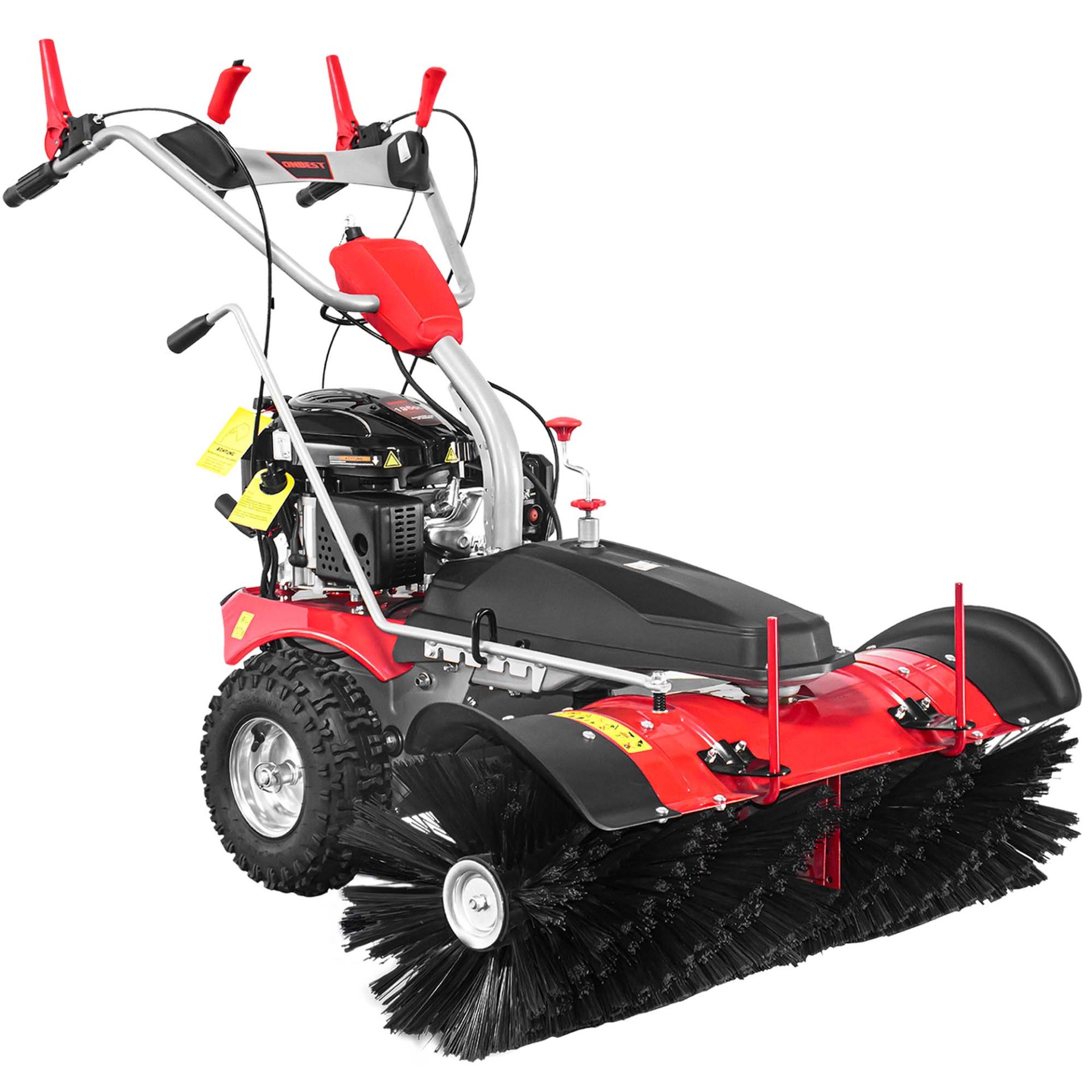 Kehrmaschine Benzin Set 100-LE - Leistungsstarker 4-Taktmotor