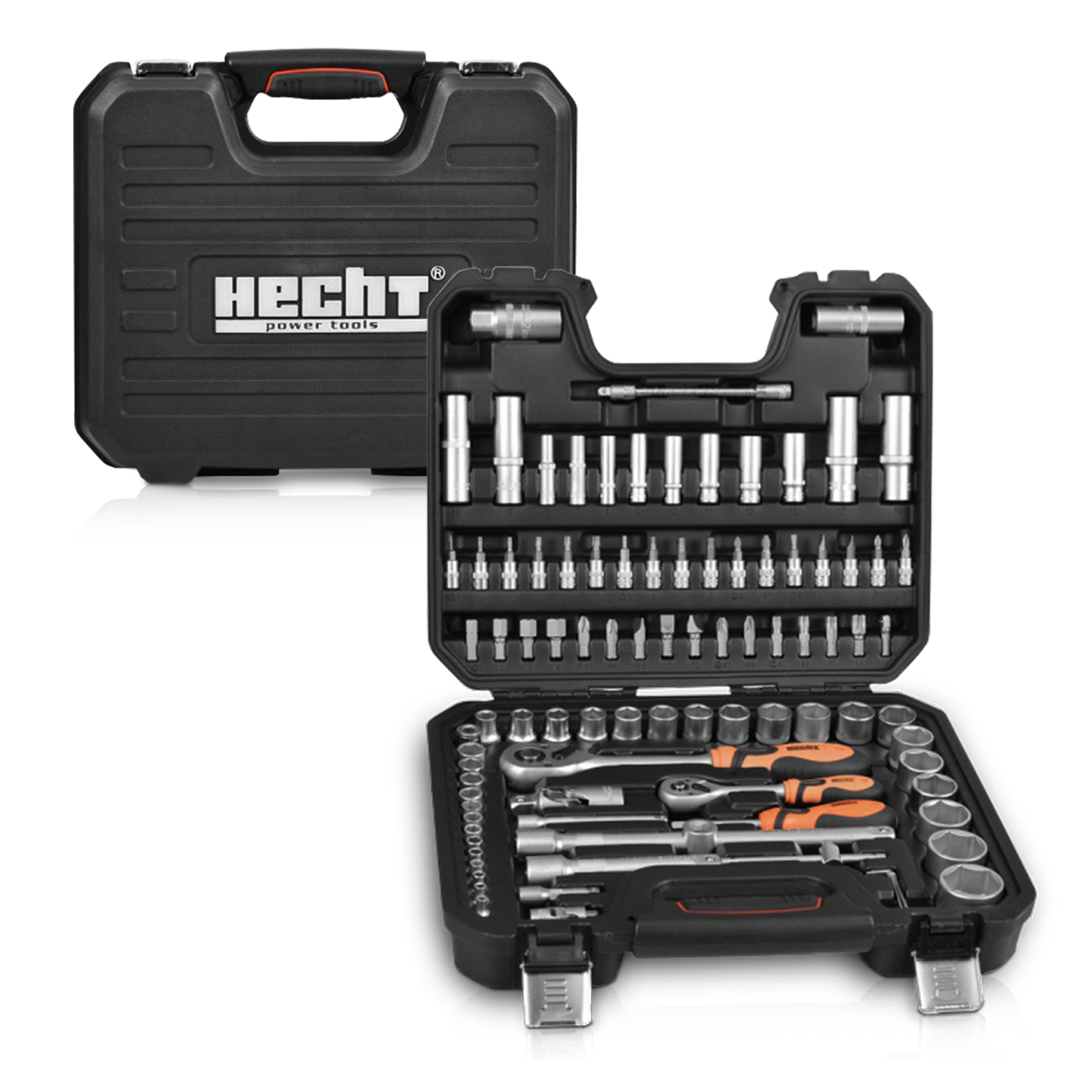 HECHT Knarrenkasten-Set »94-teilig« Knarrenkasten für Heimwerker und Profis HECHT Knarrenkasten-Set »94-teilig« Knarrenkasten für Heimwerker und Profis