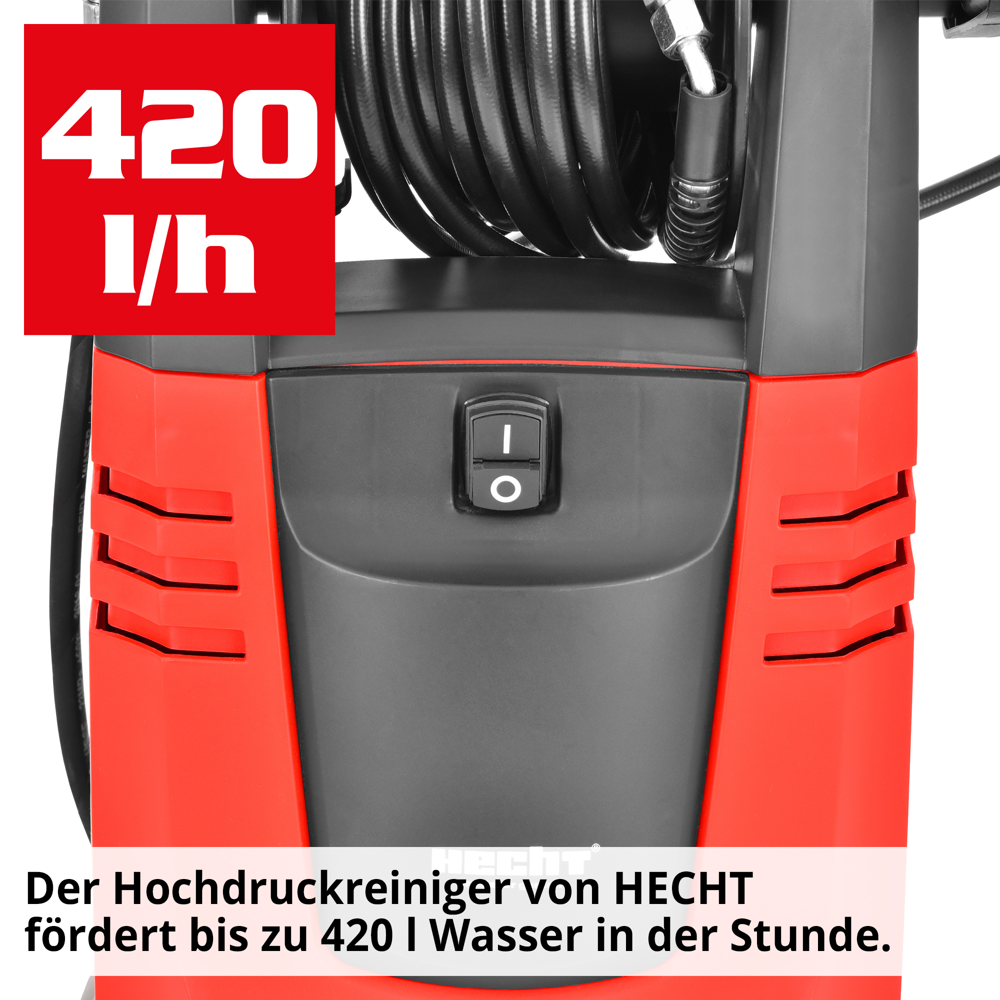 HECHT Elektro Hochdruckreiniger »326« Hochdruckreiniger mit hoher Fördermenge