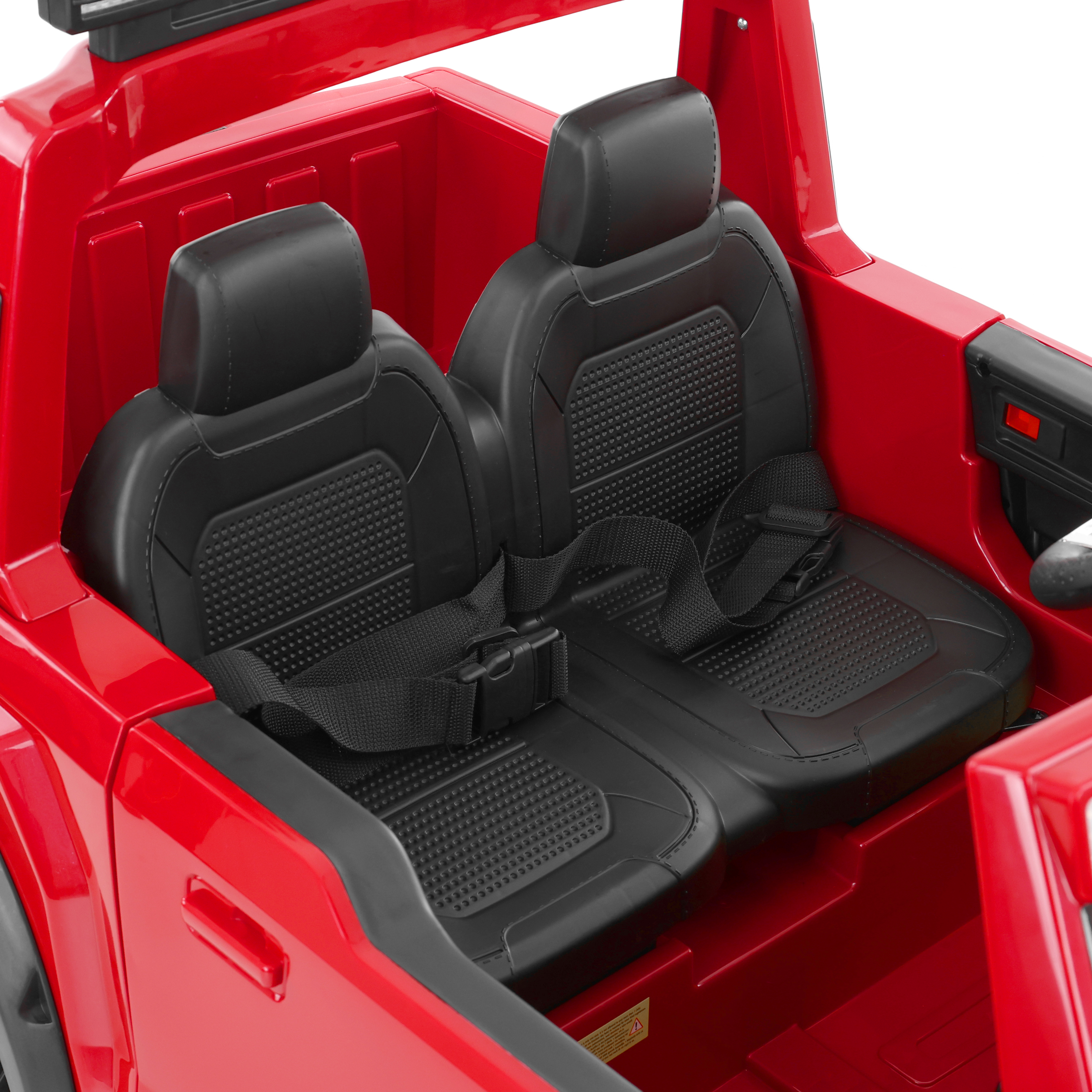 HECHT Pick-up Kinderfahrzeug Ford F450 RED mit 12 V Akku und 14 Ah Leistung