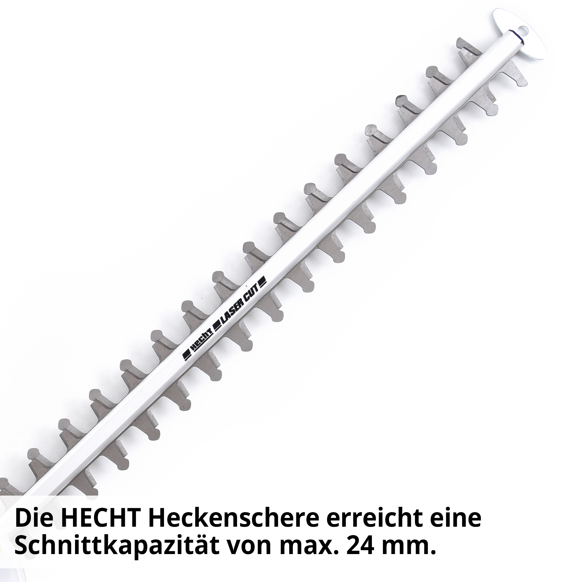 Elektro Gartenschere mit einer Schnittkapazität von 24 mm