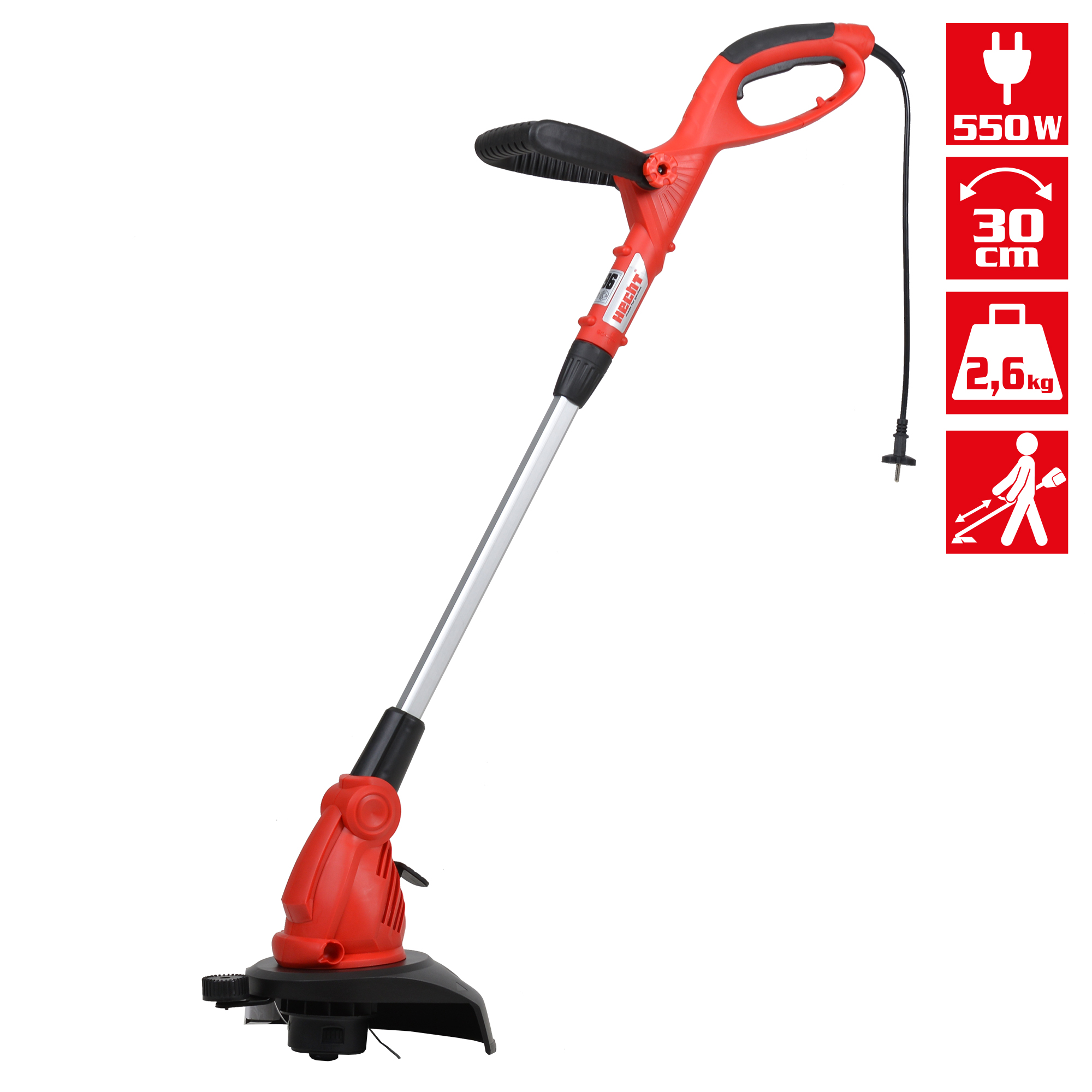 Rasentrimmer; Elektrischer Rasentrimmer mit Kabel
