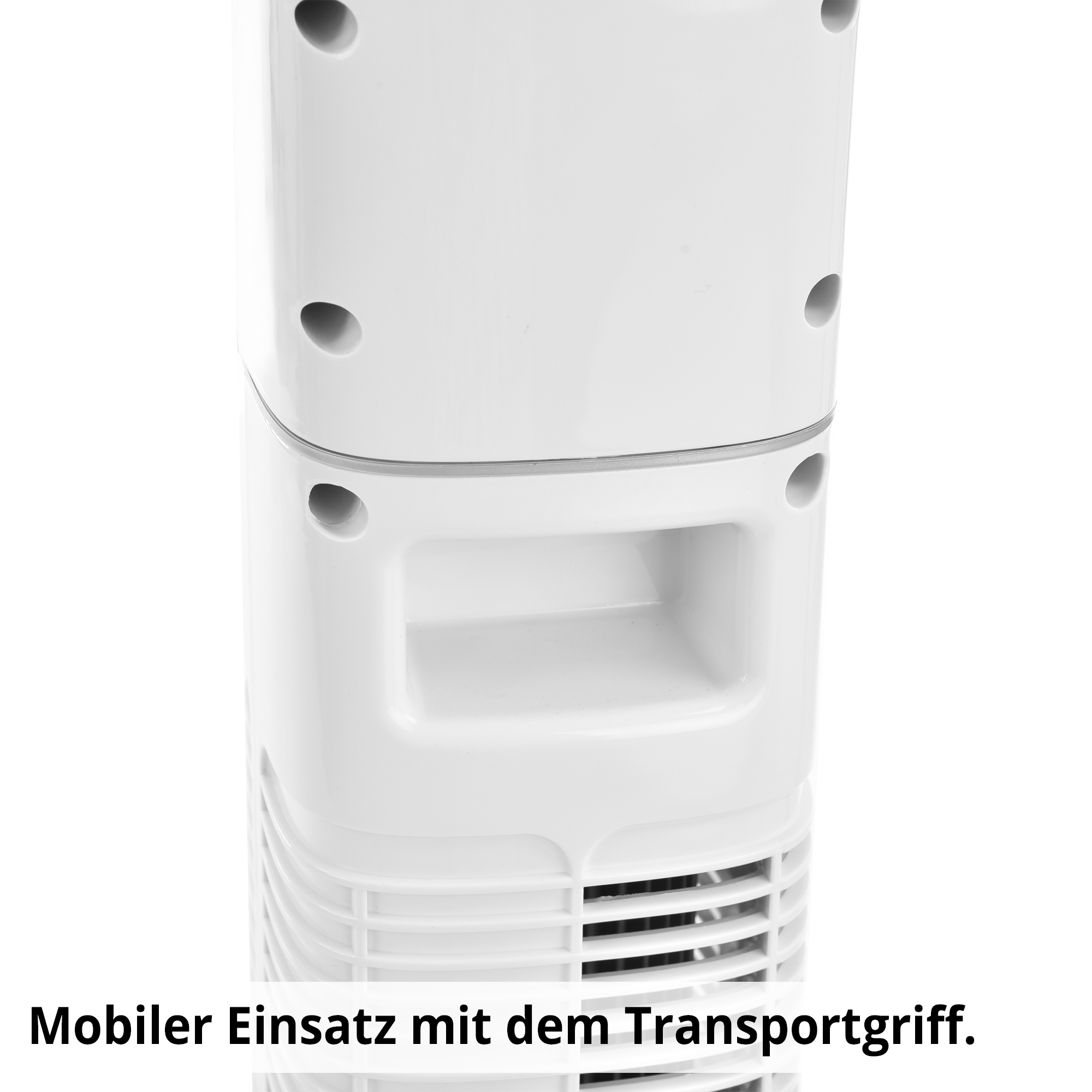 HECHT Turmventilator »3736« Turmventilator mit Transportgriff für den mobilen Einsatz
