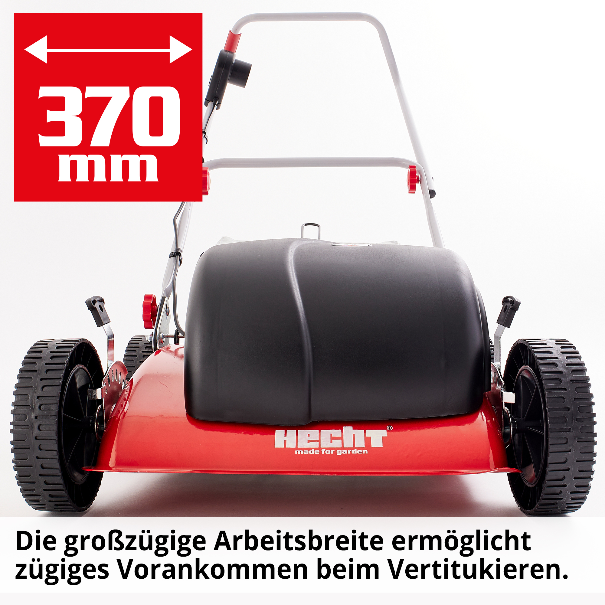 Vertikutierer; 370 Millimeter Arbeitsbreite