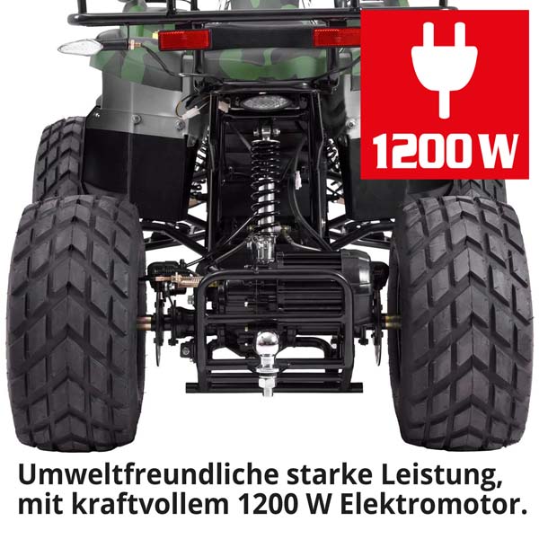 Hecht 56155 HURON - Umweltfreundlich starke Leistung, mit kraftvollem Elektromotor