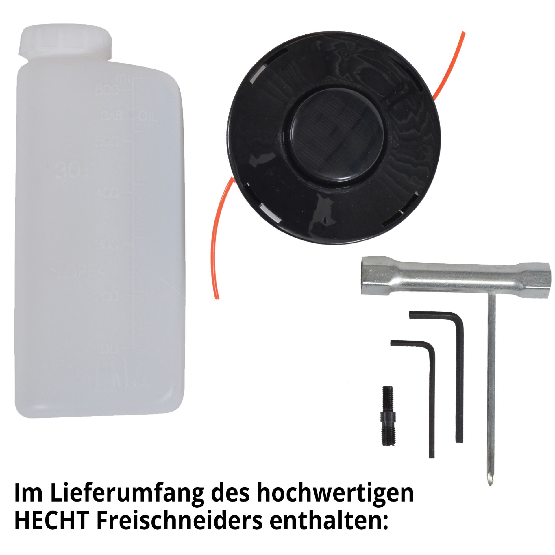 HECHT Benzin-Freischneider 145 Benzin-Freischneider inklusive Zubehör