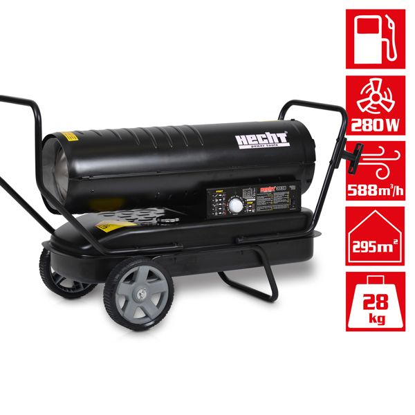 HECHT Diesel Heizkanonen 3038 Diesel Heizkanone mit hohen Anwendungsbereich