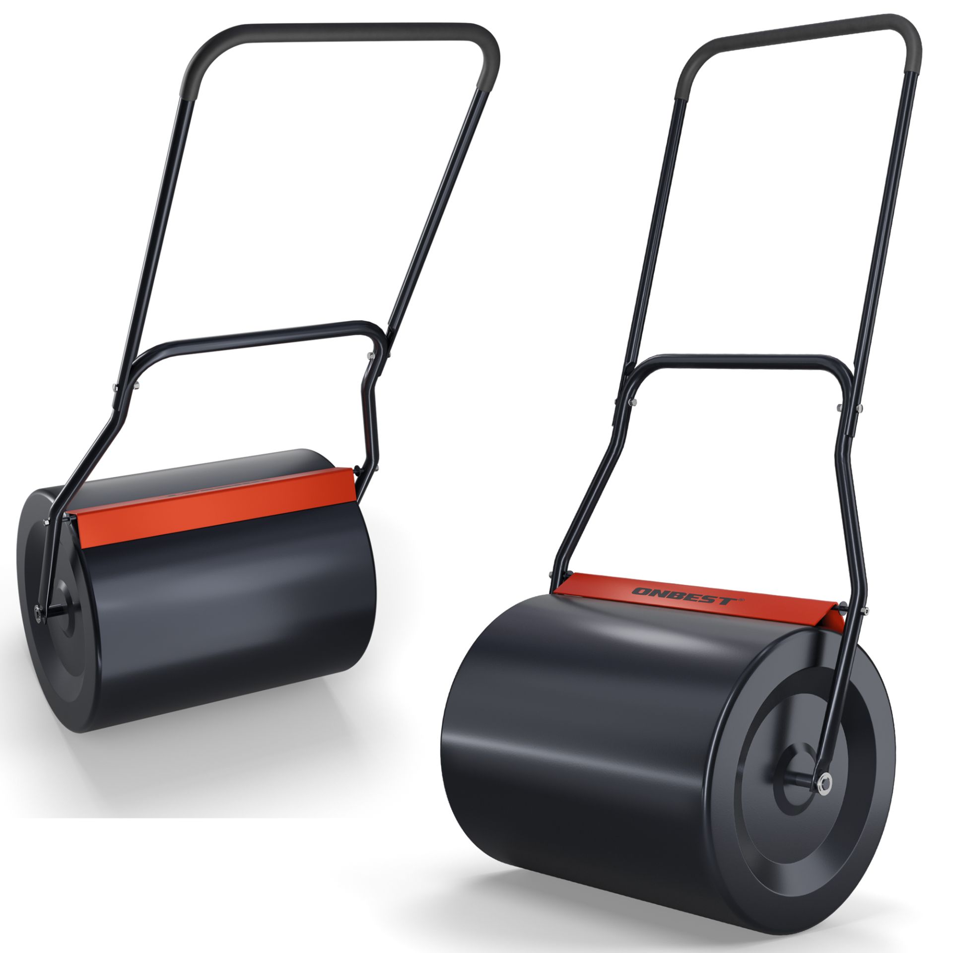 Gartenwalze - Komfortabel im Handling, ob Schieben oder Ziehen