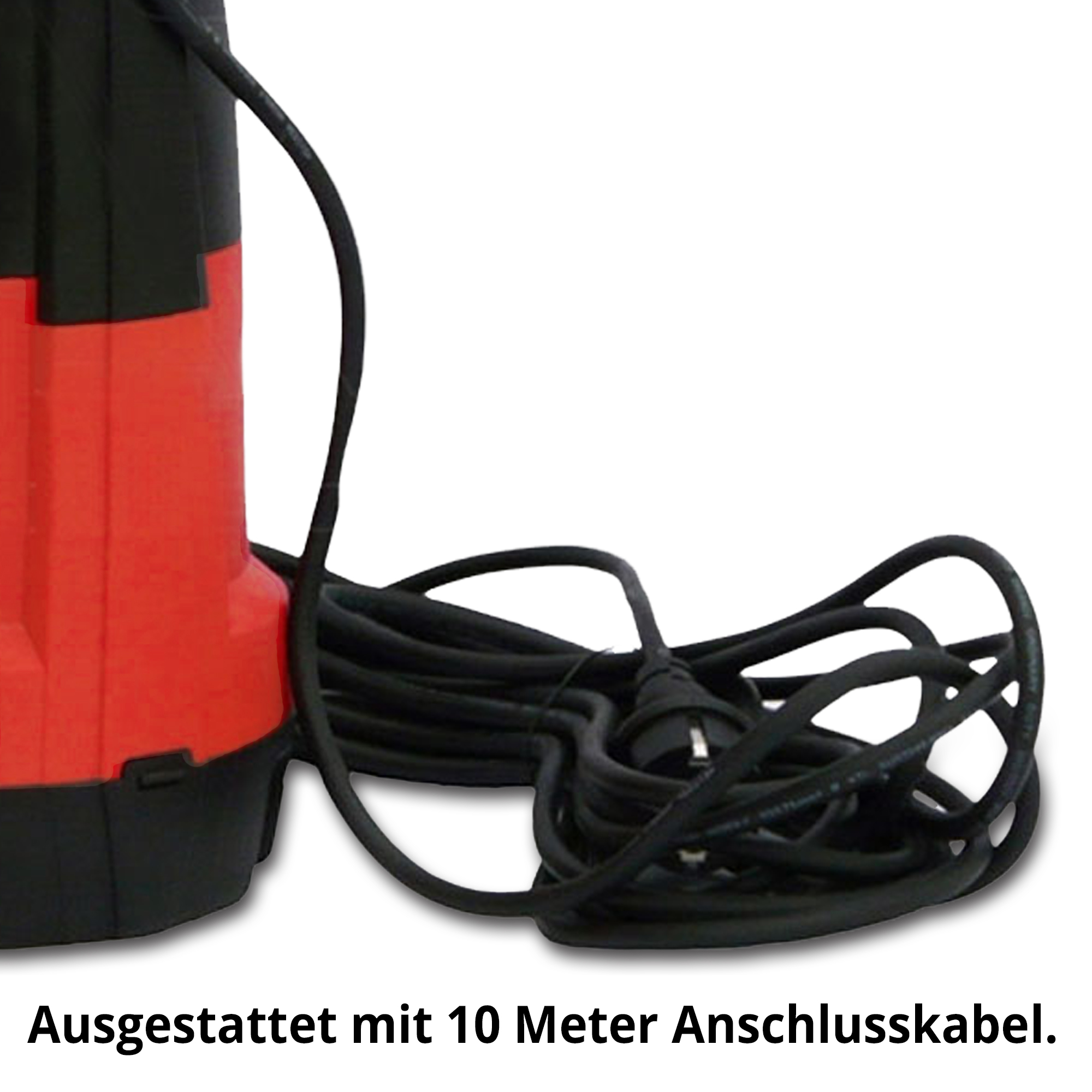 Tauchpumpe; Mit 10 Meter Anschlusskabel