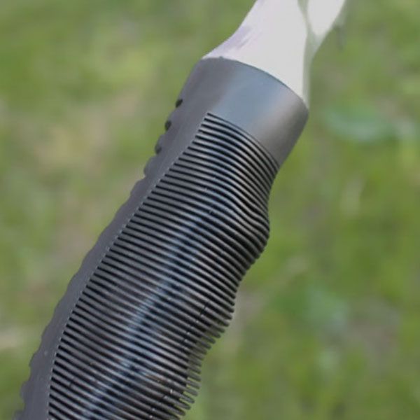 Gartenharke; Ergonomischer und rutschfester Griff