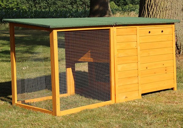 zooprinz Hühnervoliere Flexi ohne Auslauf stabilem und Robustem Drahtschutz