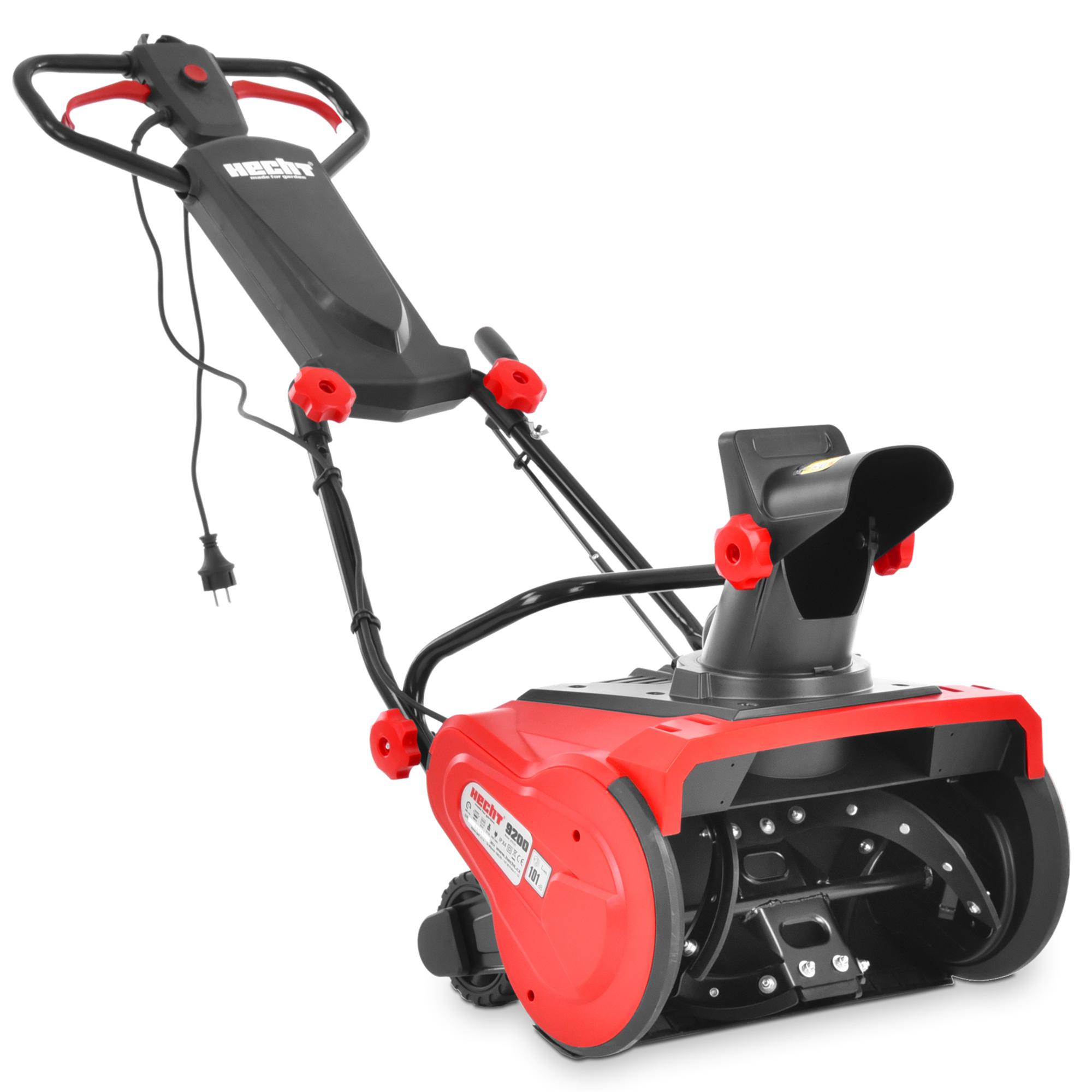 Hecht Elektro-Schneefräse mit 50 cm Arbeitsbreite und 8 m Wurfweite 