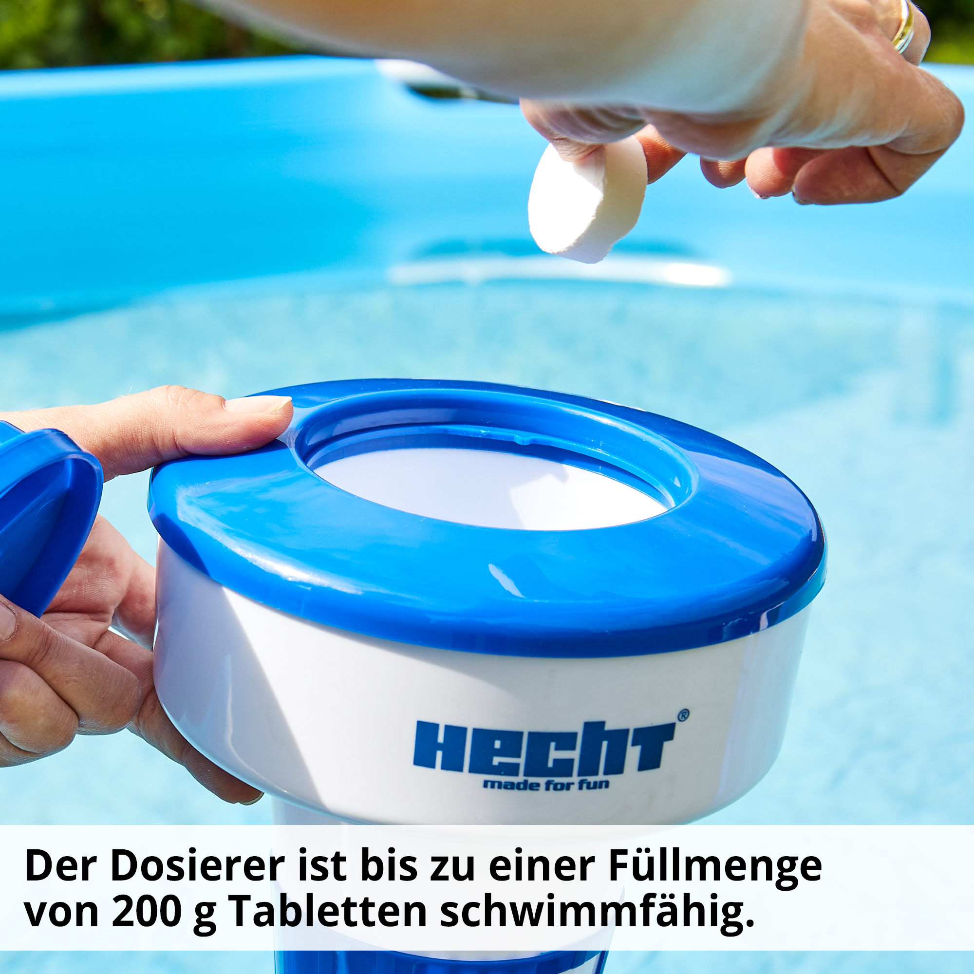 Chlor Dosierspender 060702 kompatibel mit Chlortabletten
