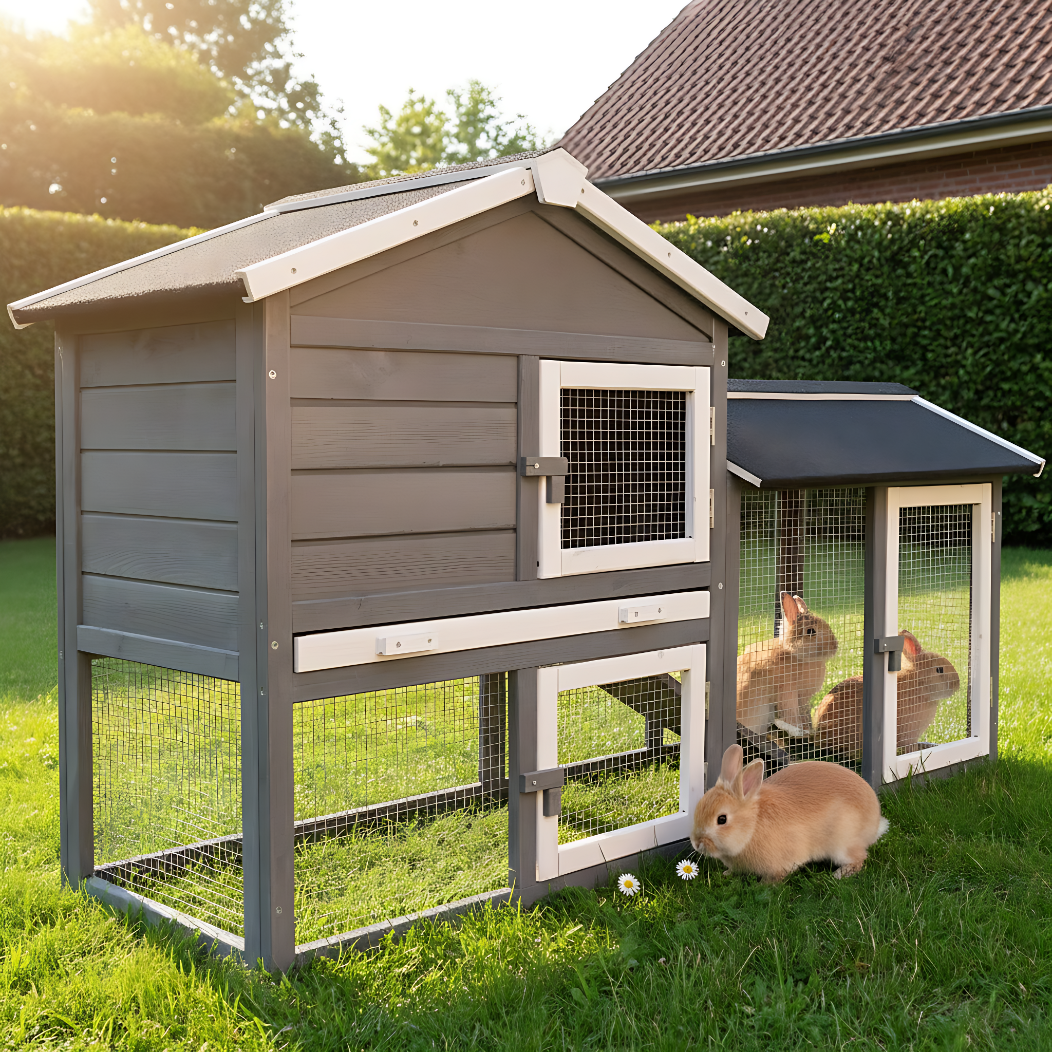 Kaninchenstall Dream Grey Kaninchenstall Dream Grey