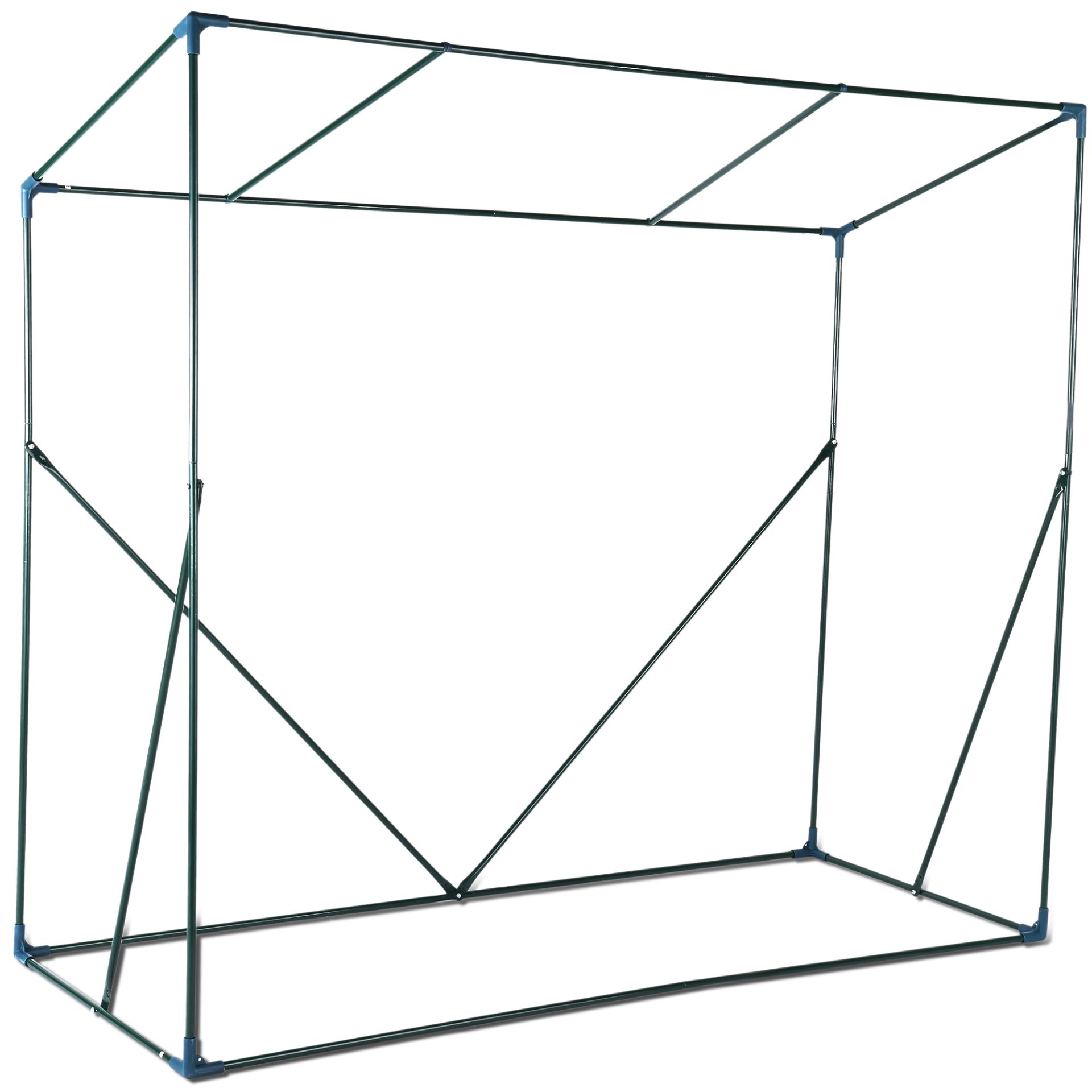 TOM Tomaten Gewächshaus GH-160; Beschriftete Rohre und starke Verbinder TOM Tomaten Gewächshaus GH-160; Beschriftete Rohre und starke Verbinder