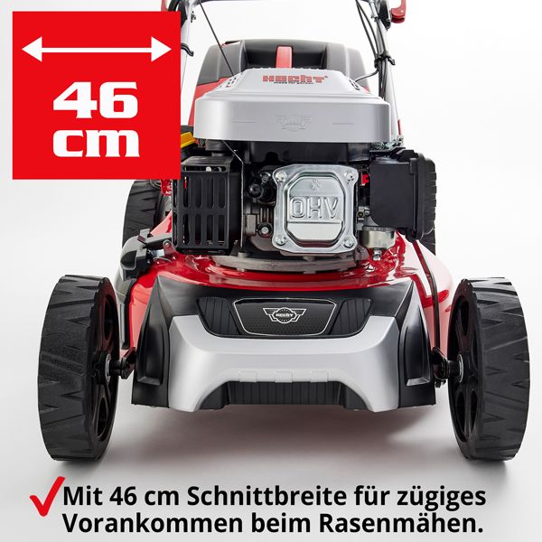 HECHT Benzin-Rasenmäher »548 SWE« Benzin-Rasenmäher mit großer Schnittbreite HECHT Benzin-Rasenmäher »548 SWE« Benzin-Rasenmäher mit großer Schnittbreite