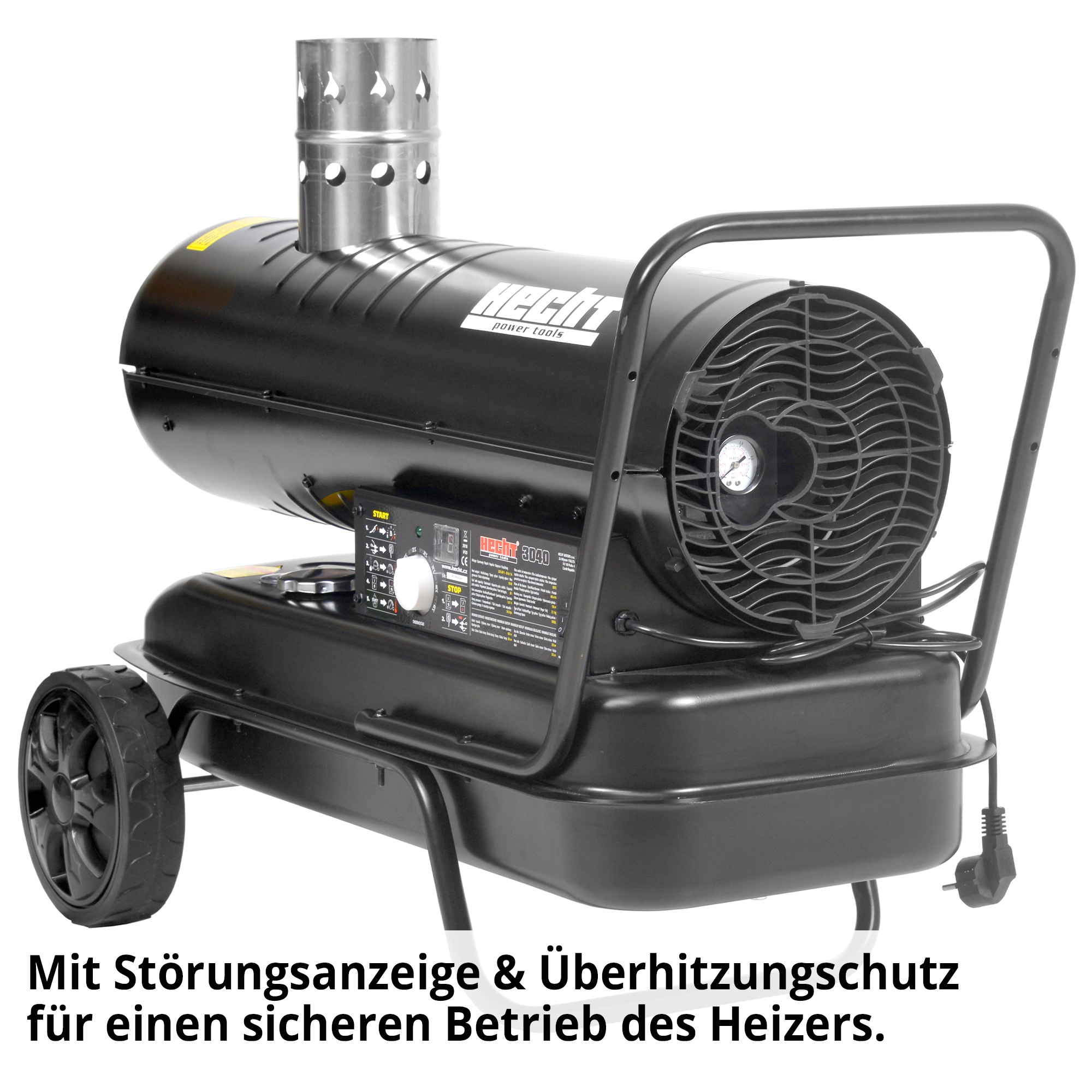 Diesel Heizkanone; Mit Störungsanzeige und Überhitzungsschutz