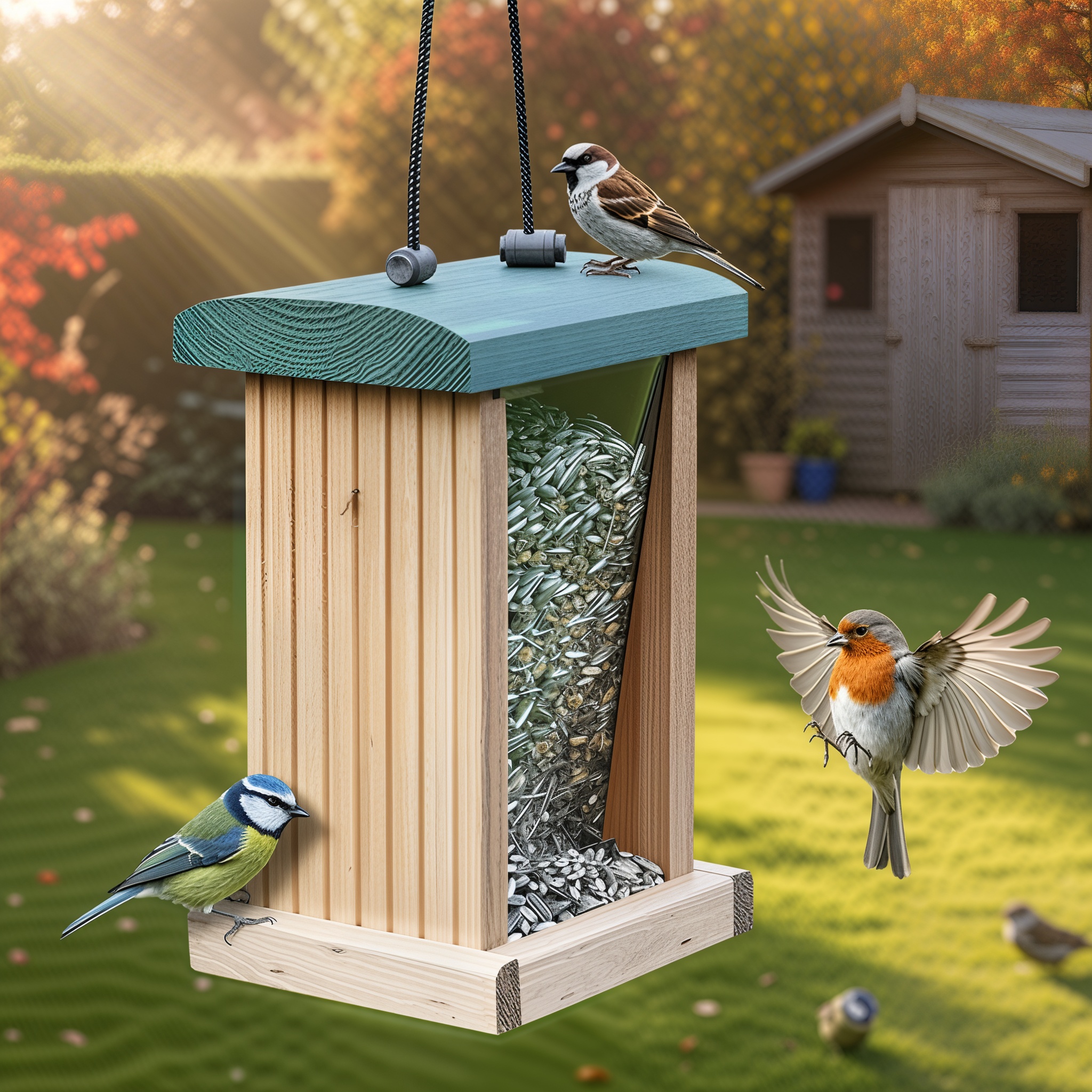 Zooprinz Vogelfutterhaus 329 zum Aufhängen Zooprinz Vogelfutterhaus 329 zum Aufhängen