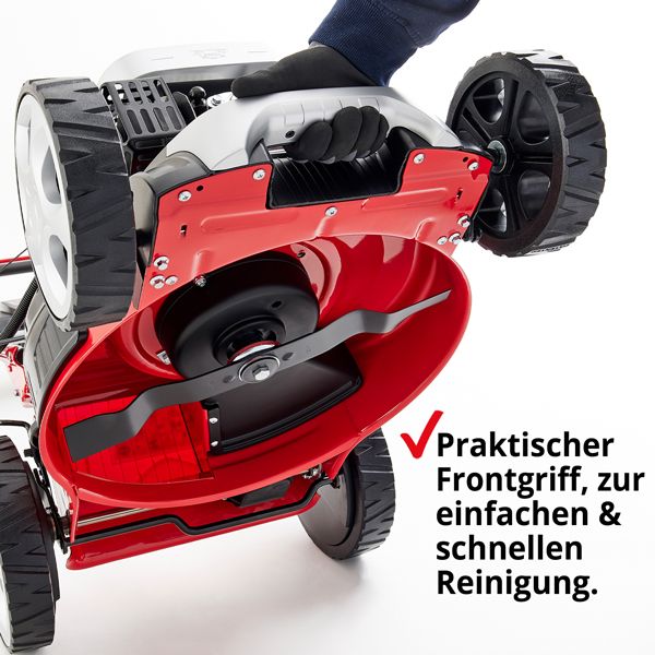 HECHT Benzin Rasenmäher »5484 SXE« Benzin Rasenmäher mit praktischem Frontgriff
