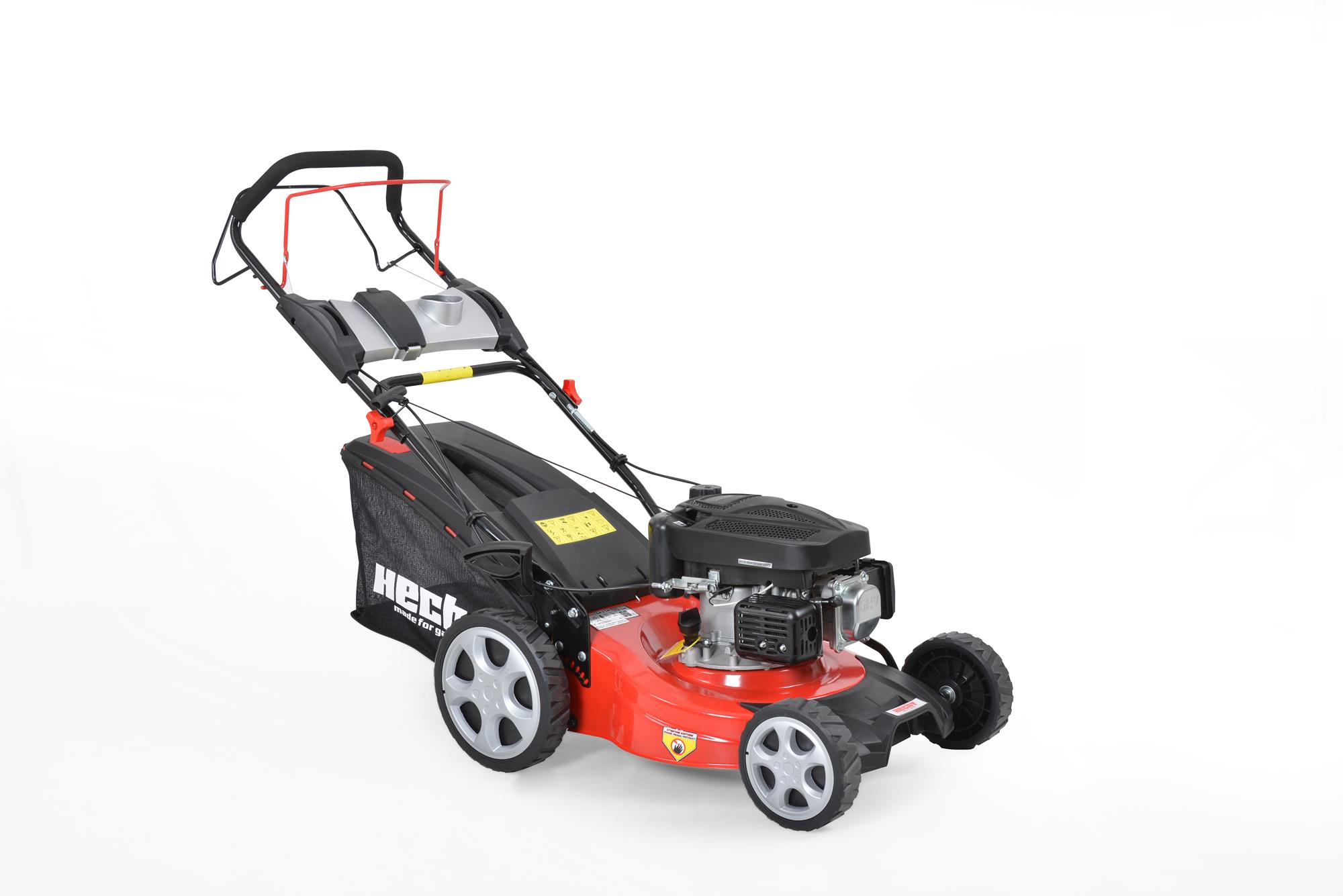 Hecht Benzin-Rasenmäher 543 SX mit 42 cm Schnittbreite und 45 Liter Grasfangkorb 