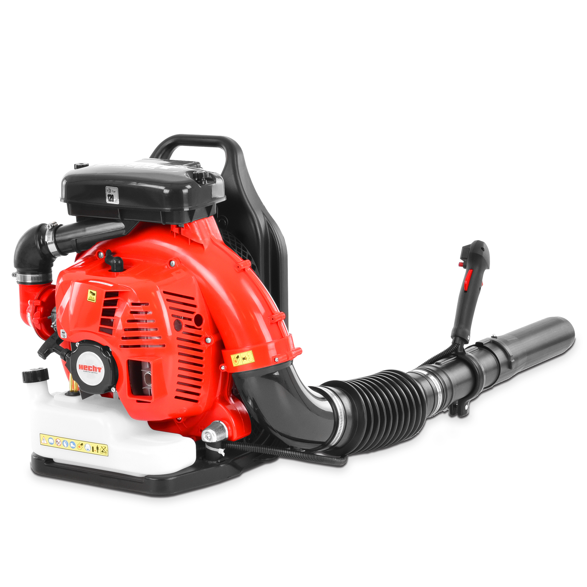 Hecht Benzin-Laubbläser 9972 mit Ergonomischen Design und 1440 cbm Luftvolumen 