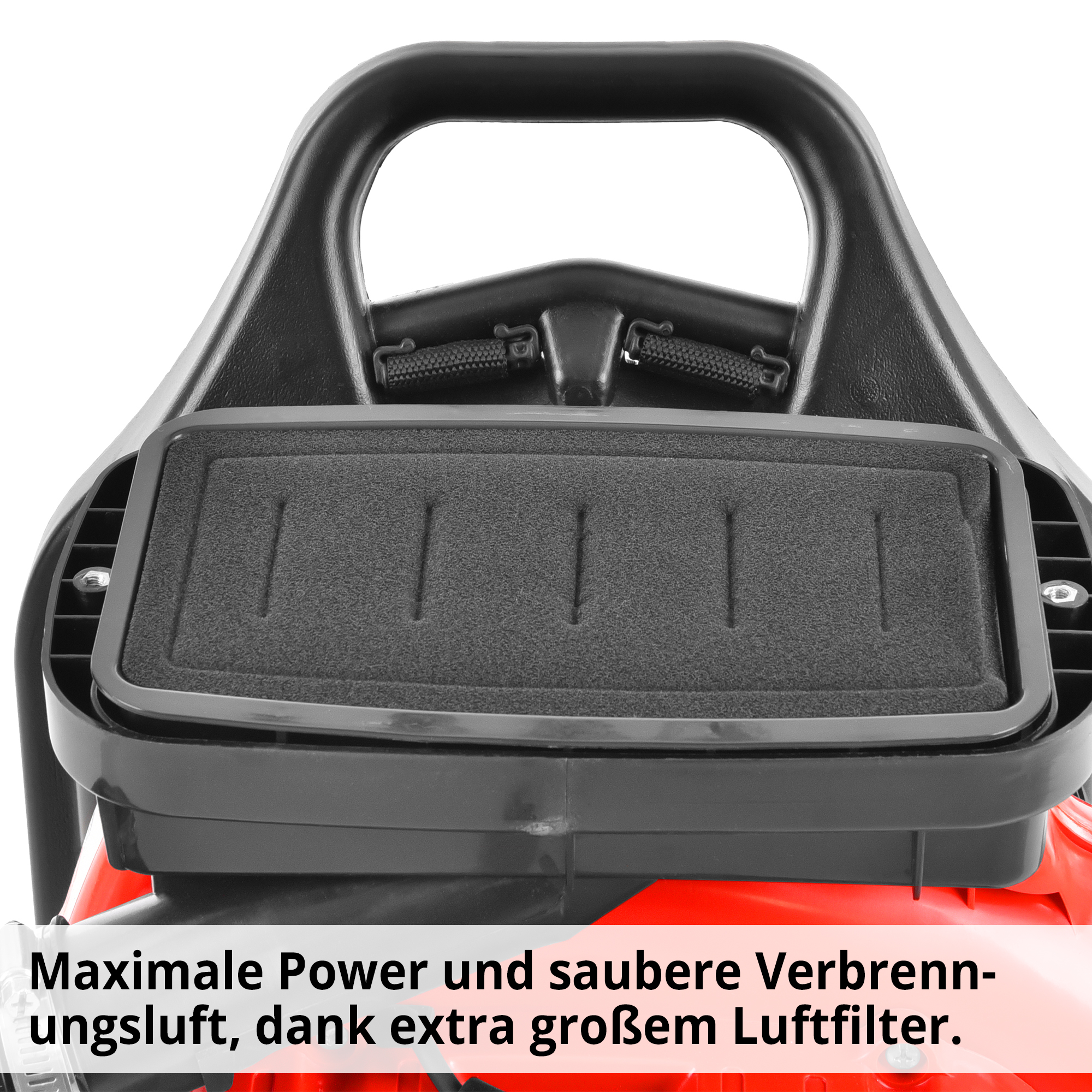 Hecht Laubbläser mit geringer Luftverschmutzung dank Filtersystem 