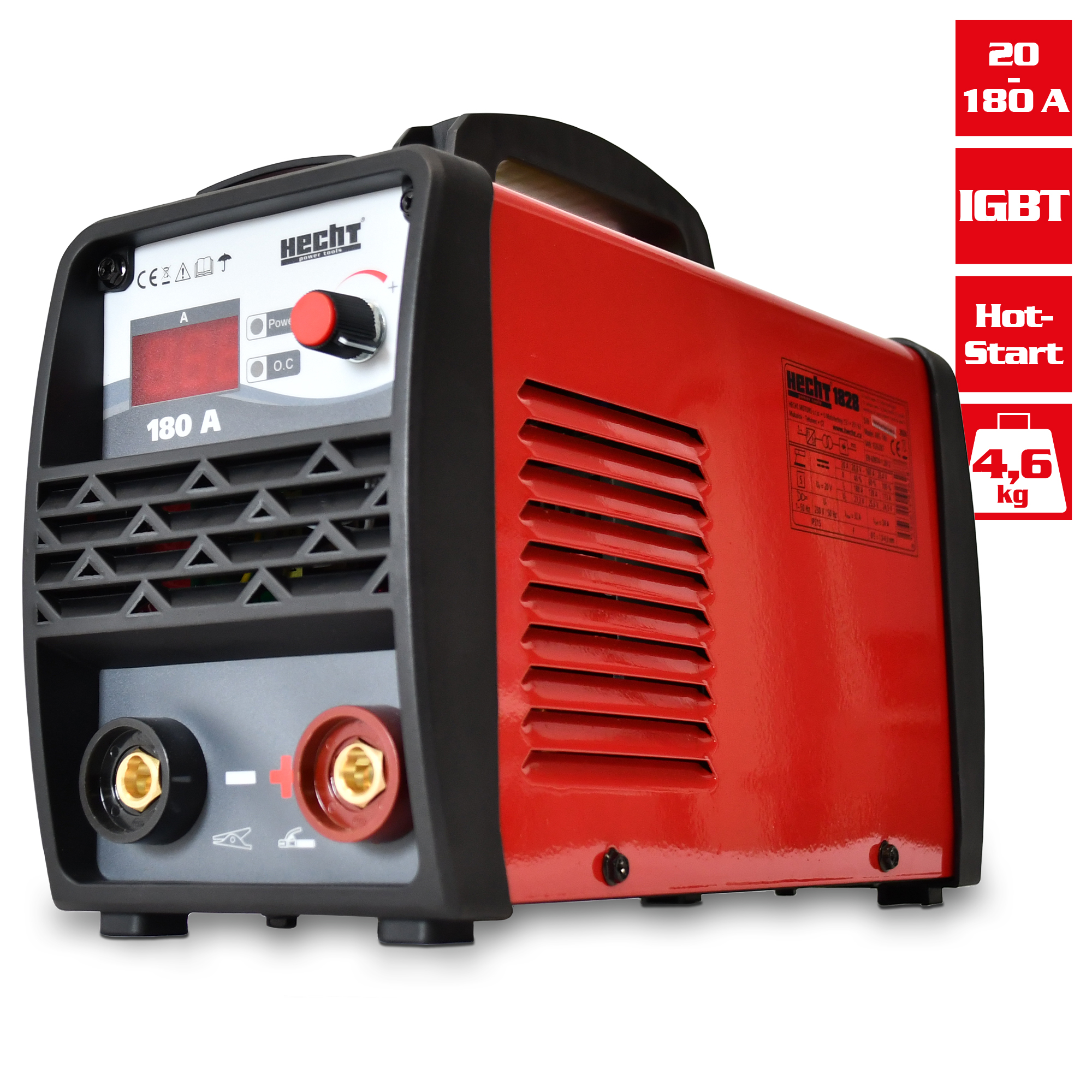 HECHT 1828 MMA Inverter Schweißgerät mit vielen Vorteilen