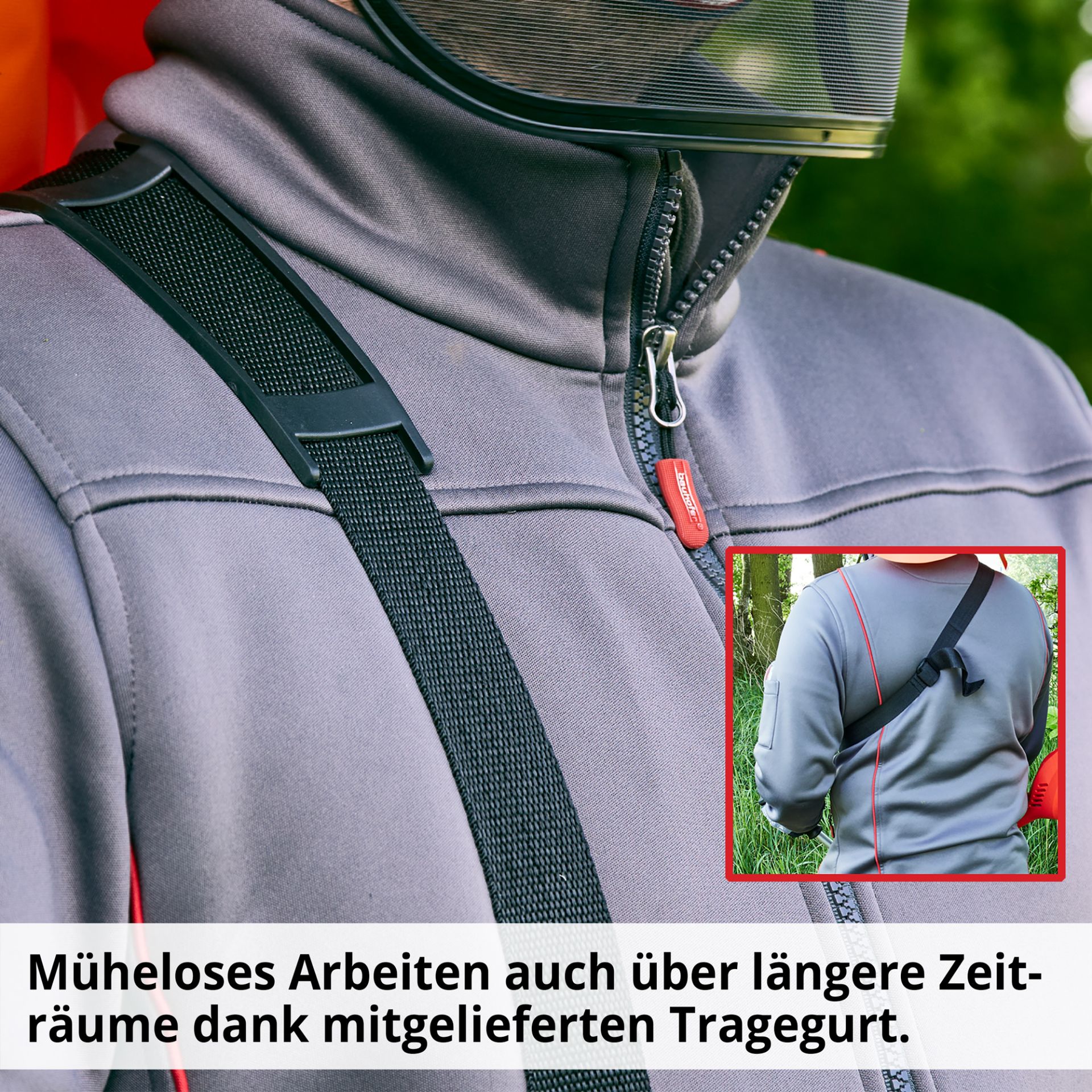  HECHT Elektro Freischneider 1299 Elektro Freischneider inklusive Tragegurt