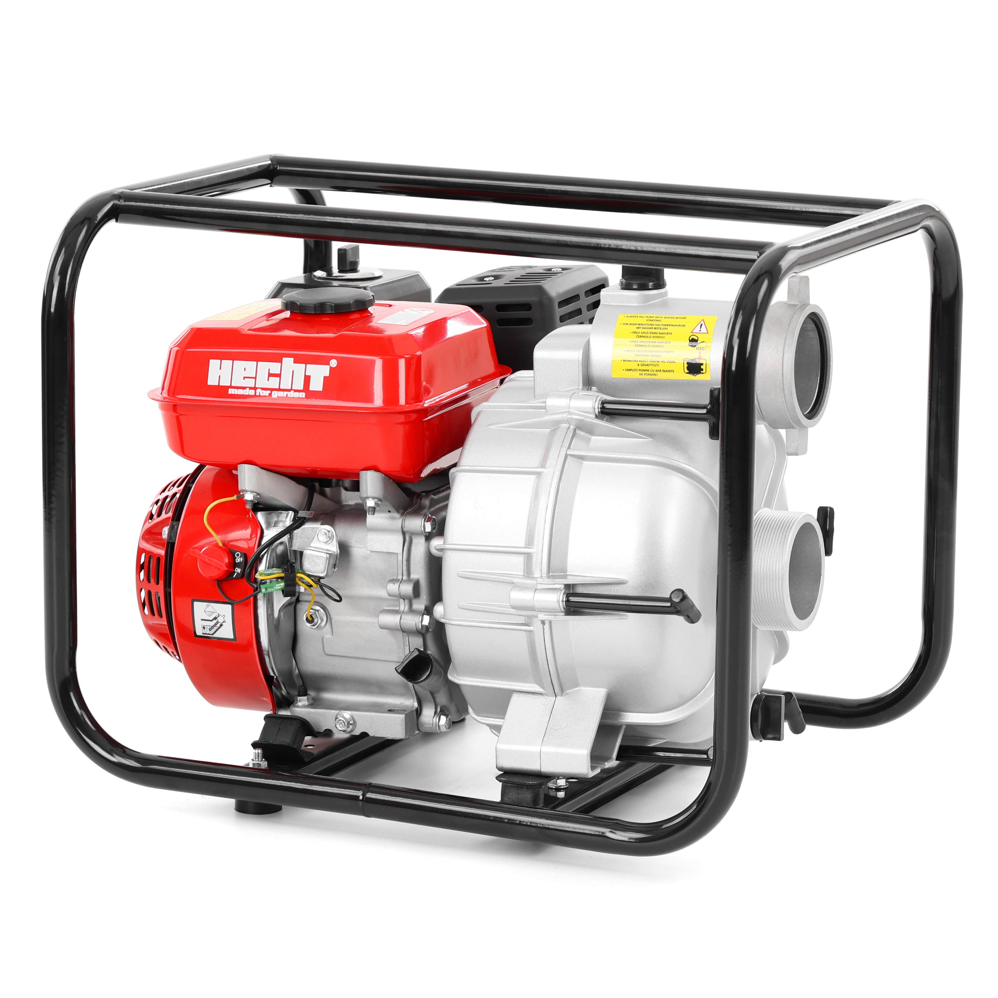Wasserpumpe HECHT 3681 Benzin mit 45.000 l/h Förderleistung