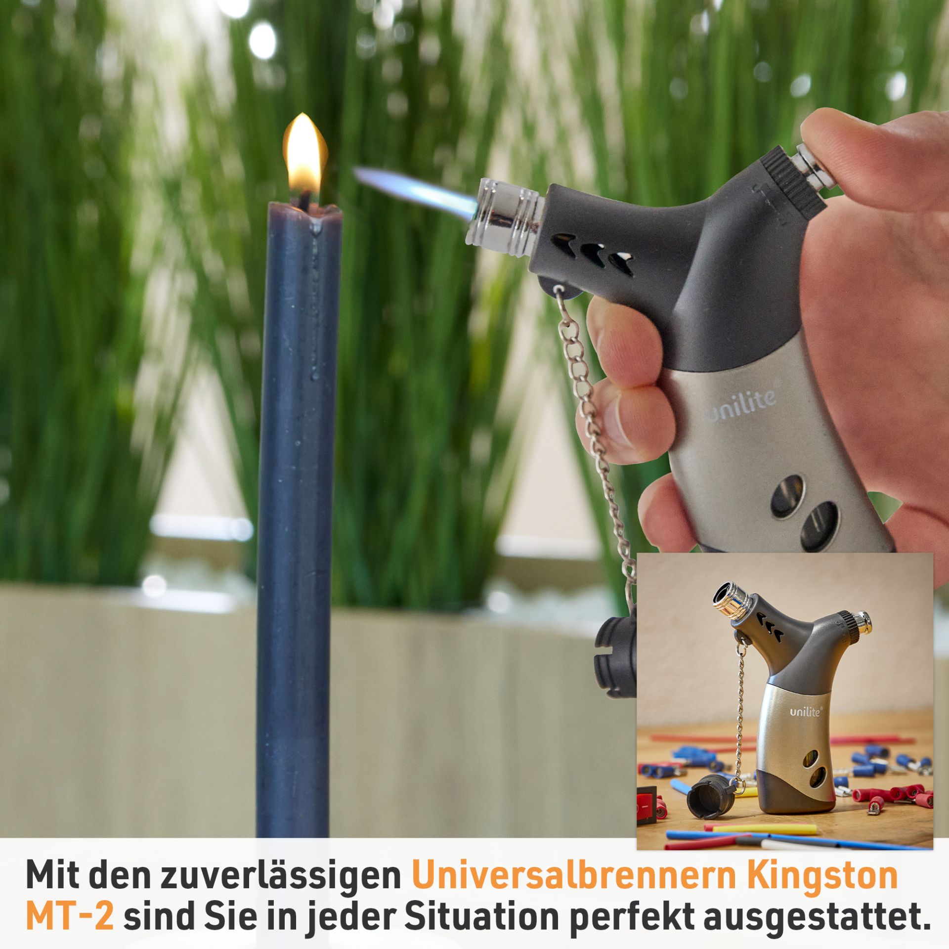 Unilite Universal Brenner Kingston; vielseitig einsetzbar