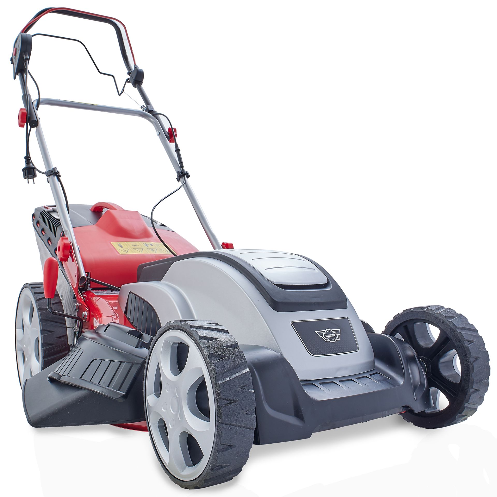 Elektro-Rasenmäher mit 60 Liter Grasfangkorb und 1800 Watt Elektro Motor 