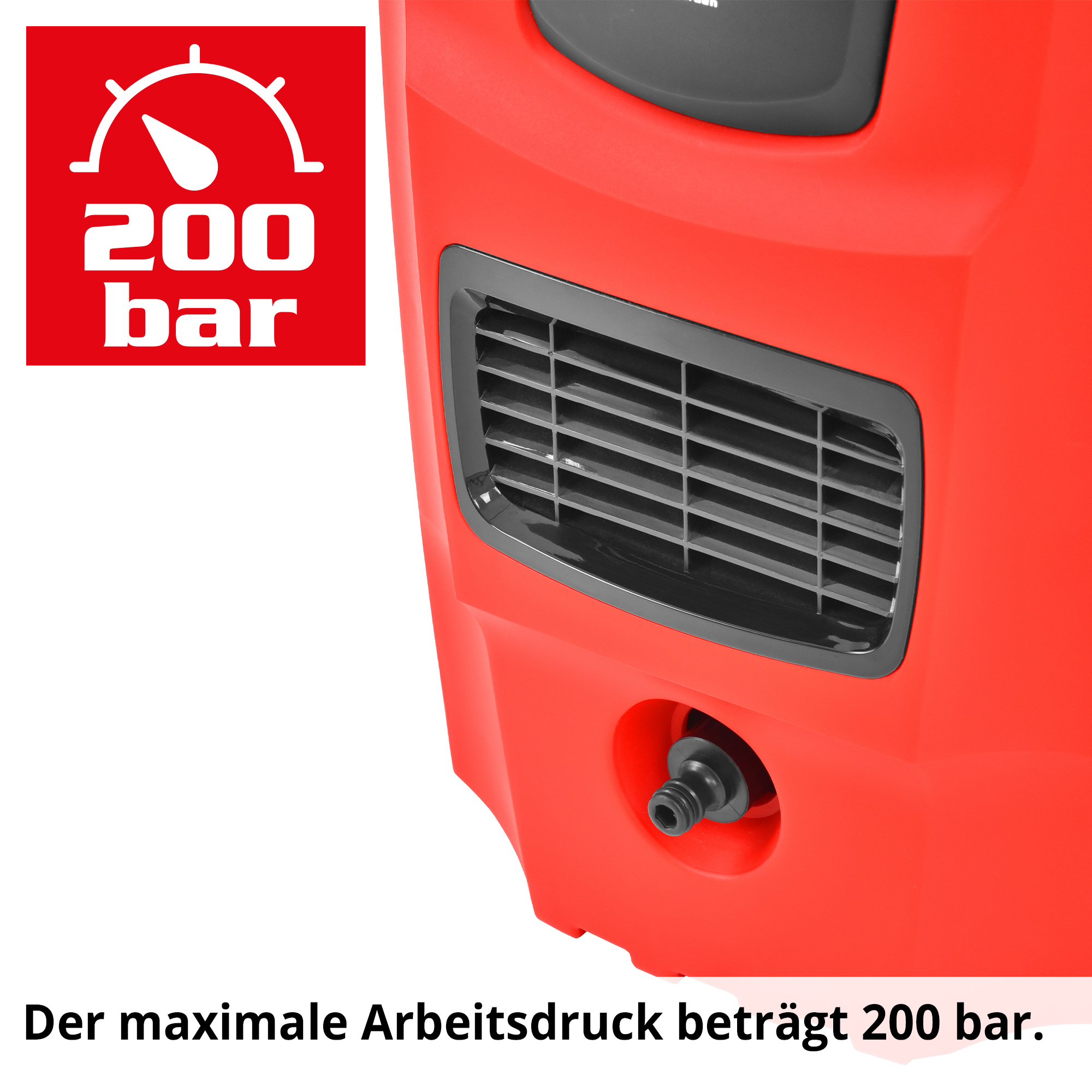 HECHT Elektro Hochdruckreiniger »326« Hochdruckreiniger mit hohem Arbeitsdruck