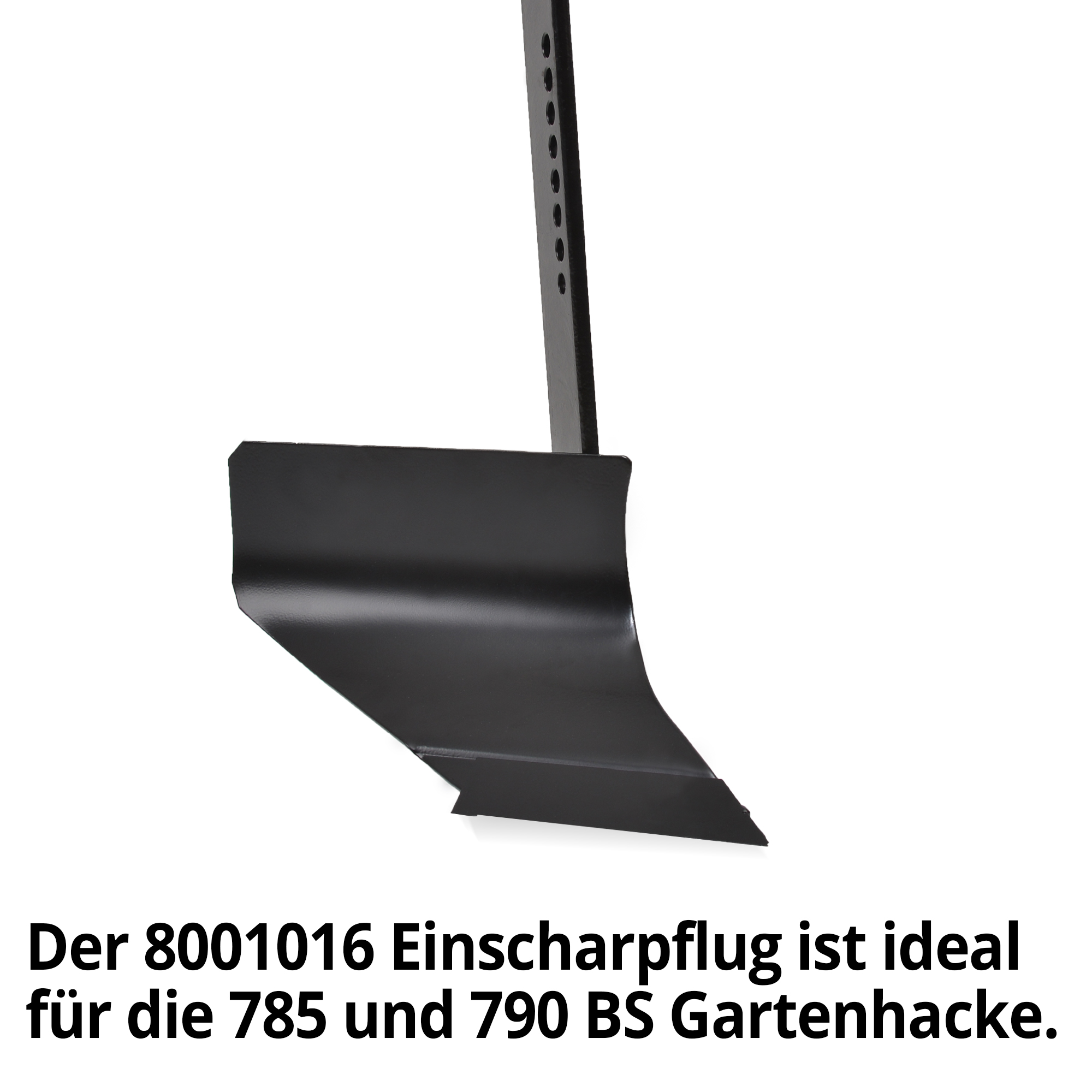Einscharpflug; Für die HECHT Gartenhacken 785 und 790 BS geeignet