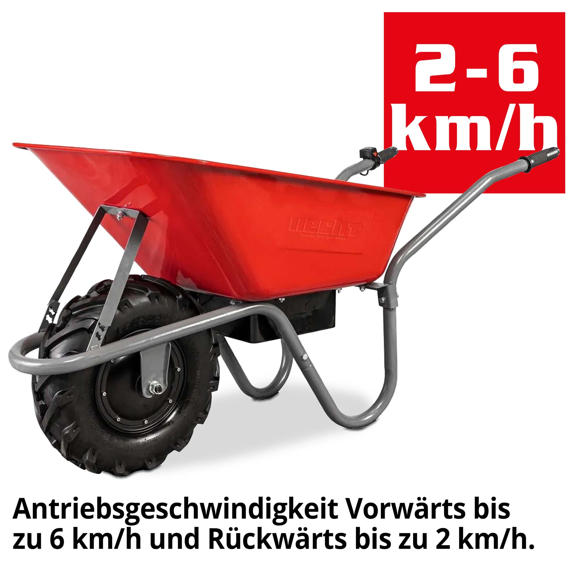 Elektro-Schubkare mit Elektromotor und bis zu 6 Kmh Geschwindigkeit Elektro-Schubkare mit Elektromotor und bis zu 6 Kmh Geschwindigkeit 