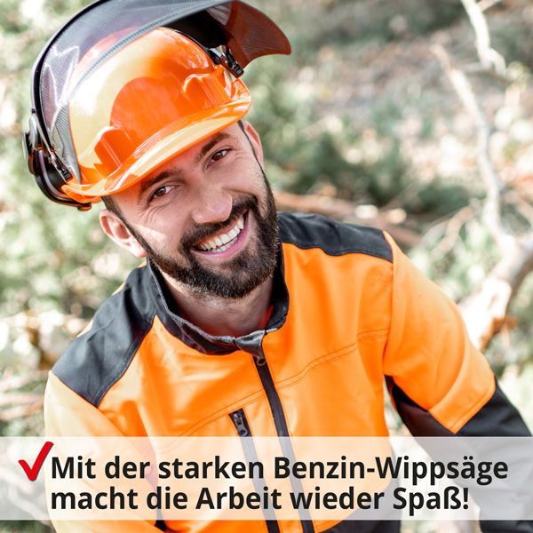 HECHT Benzin Wippkreissäge 890 Wippkreissäge für Arbeitsspaß 
